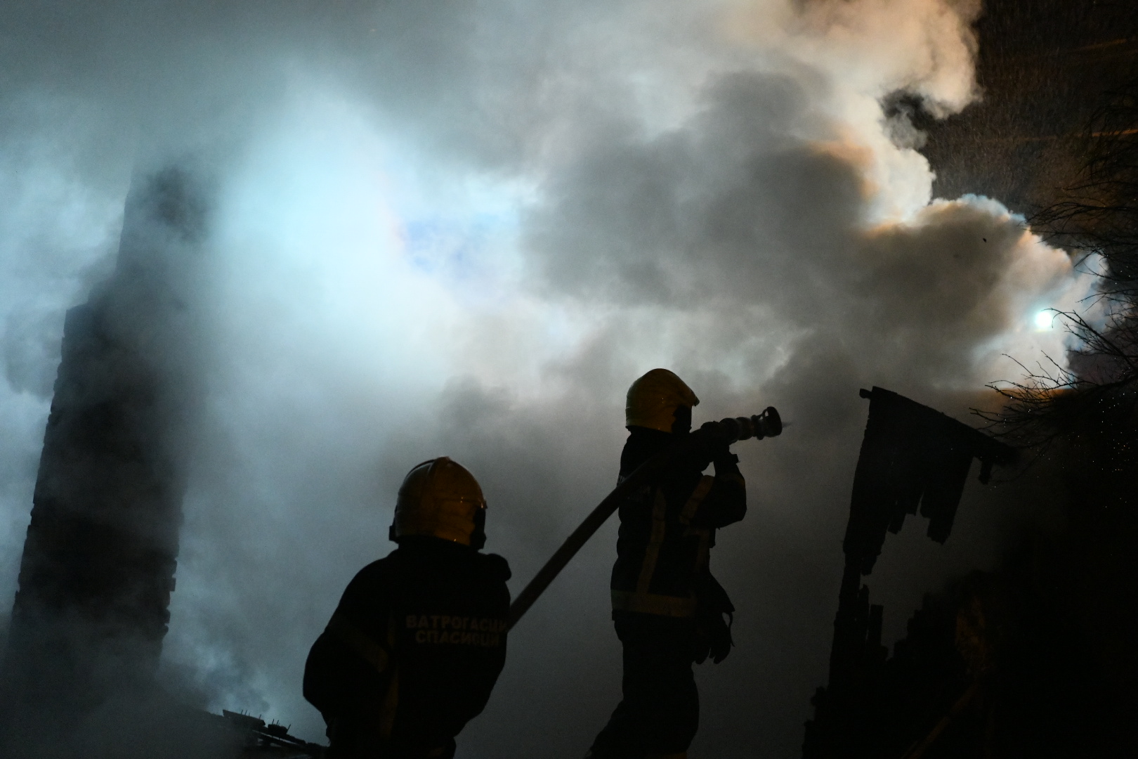 Beograd 04. novembar 2020. Vinca pozar vatrogasci Foto:Vesna Lalić/Nova.rs