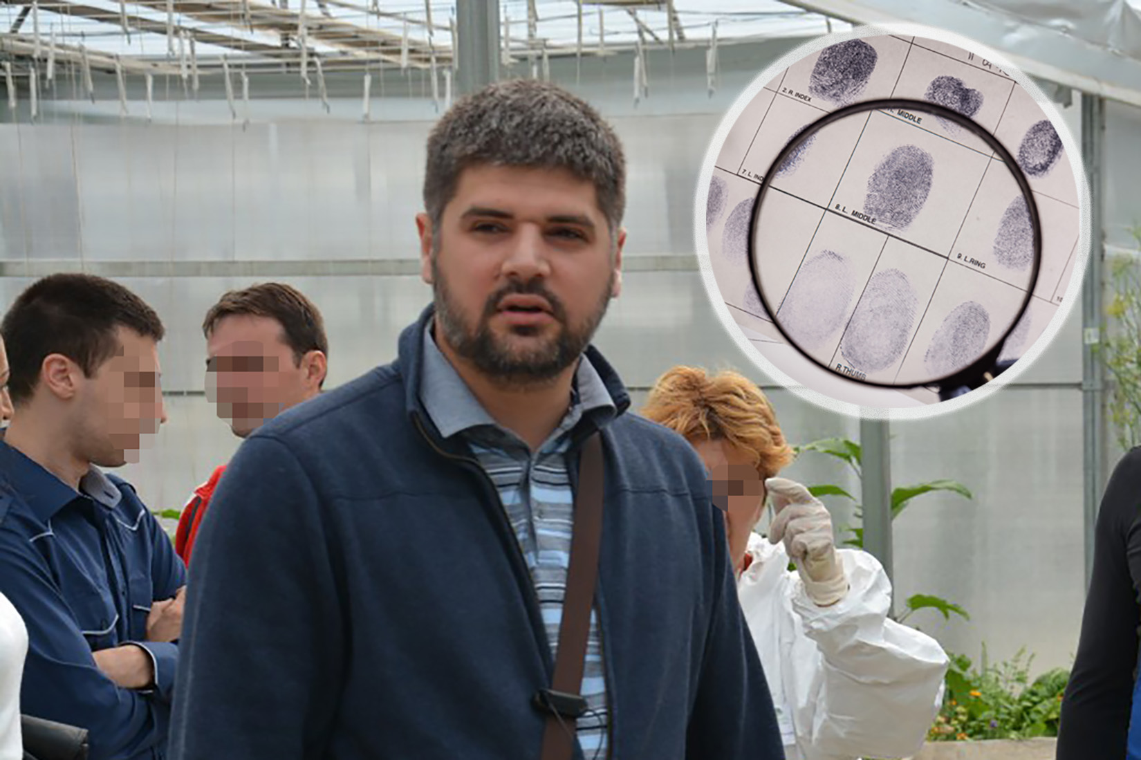 Beograd 26.11.2019. Predrag Koluvija (38), vecinski vlasnik firme Jovanjica. Aleksandar Vulin. Jovanjica, organska proizvodanja hrane, voca i povrca, otkrivena ogromna plantaza mariuhane, marihuana, droga Foto Printscreen minrzs.gov.rs