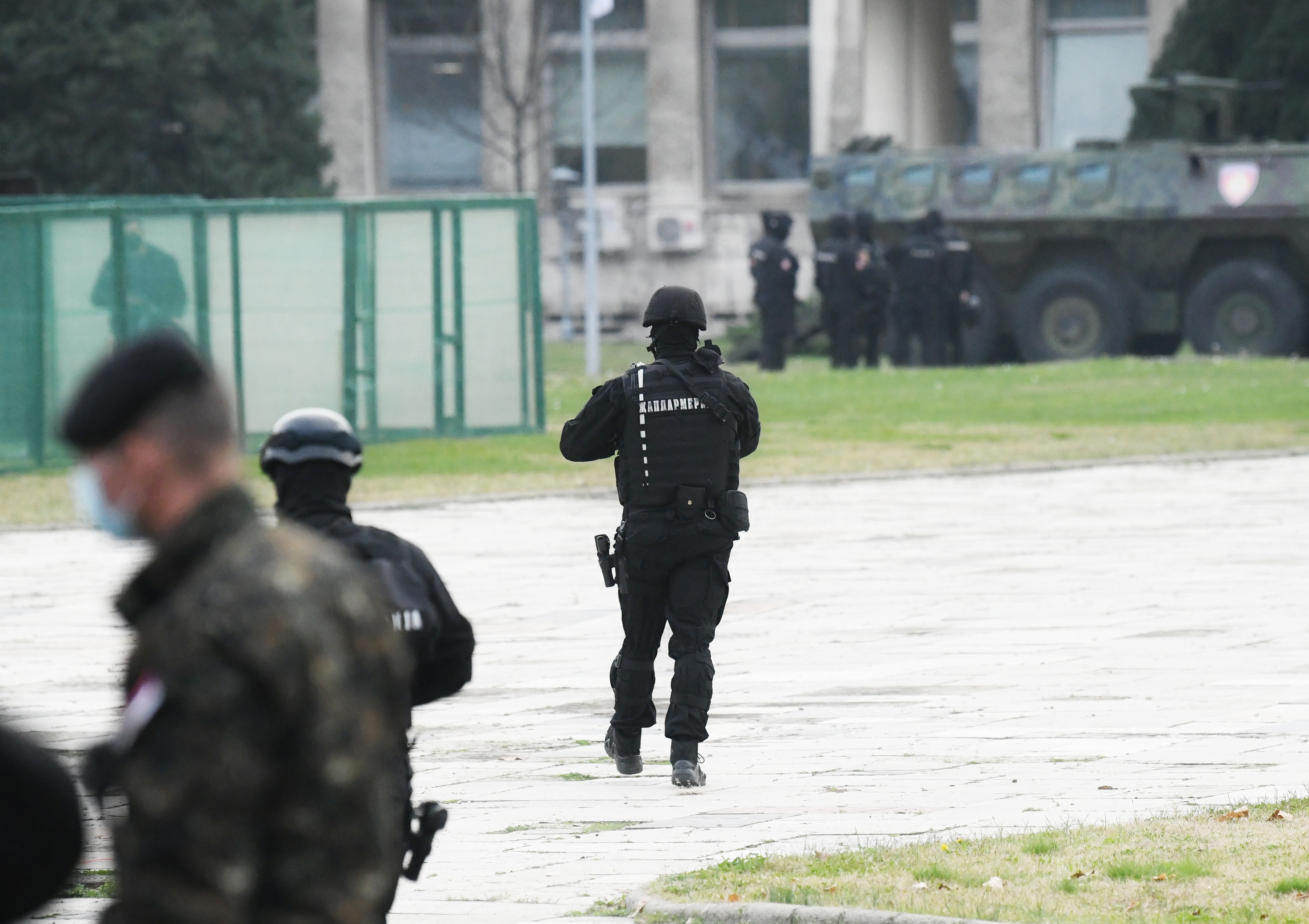 Beograd, 16.11.2020. Palata Srbija, MUP, Policija, vežba, Generalna proba, taktičke vežbe, pokazne vežbe, žandarmerija Foto: Vesna Lalić/Nova.rs