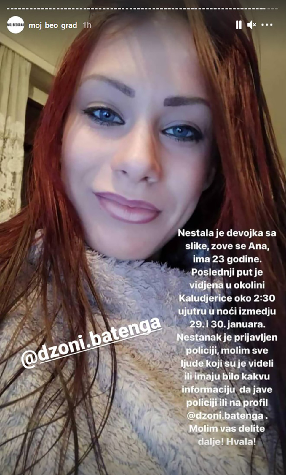 Nestala devojka Ana