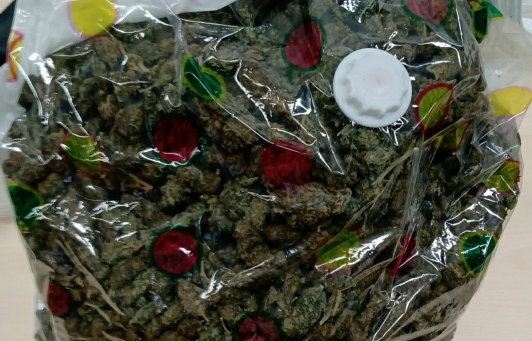 Zaplenjena marihuana, zaplena