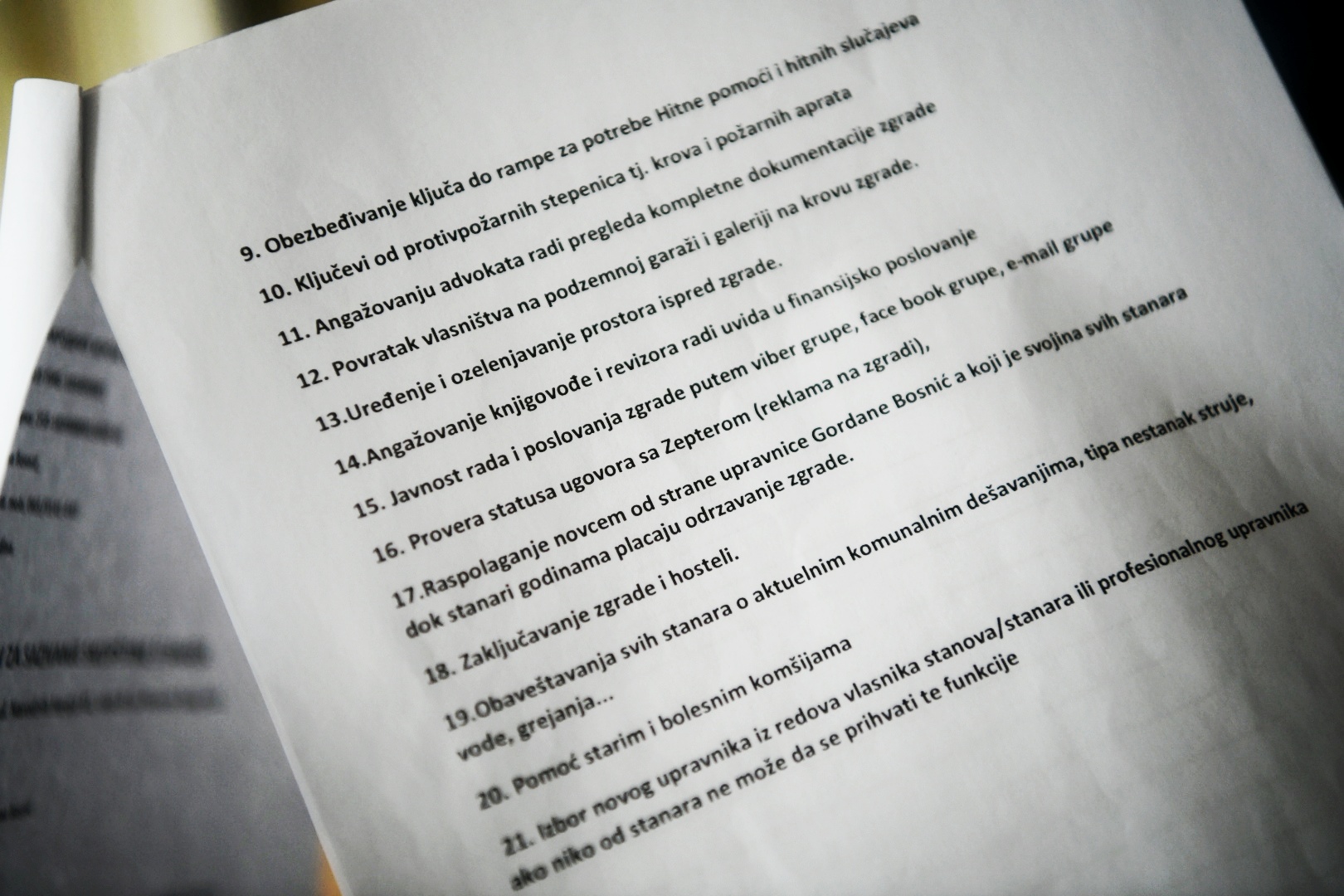 BEOGRAD 01. februar 2021. Geneks, ulaz 41B, problemi stanara sa predsednikom kucnog saveta foto:Vesna Lalic/Nova.rs