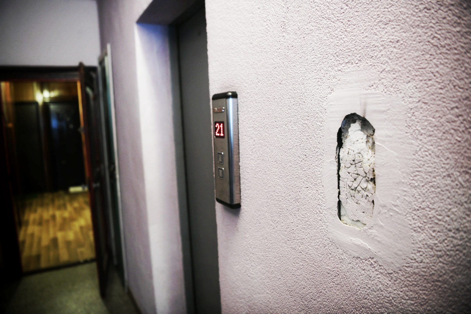 BEOGRAD 01. februar 2021. Geneks, ulaz 41B, problemi stanara sa predsednikom kucnog saveta foto:Vesna Lalic/Nova.rs