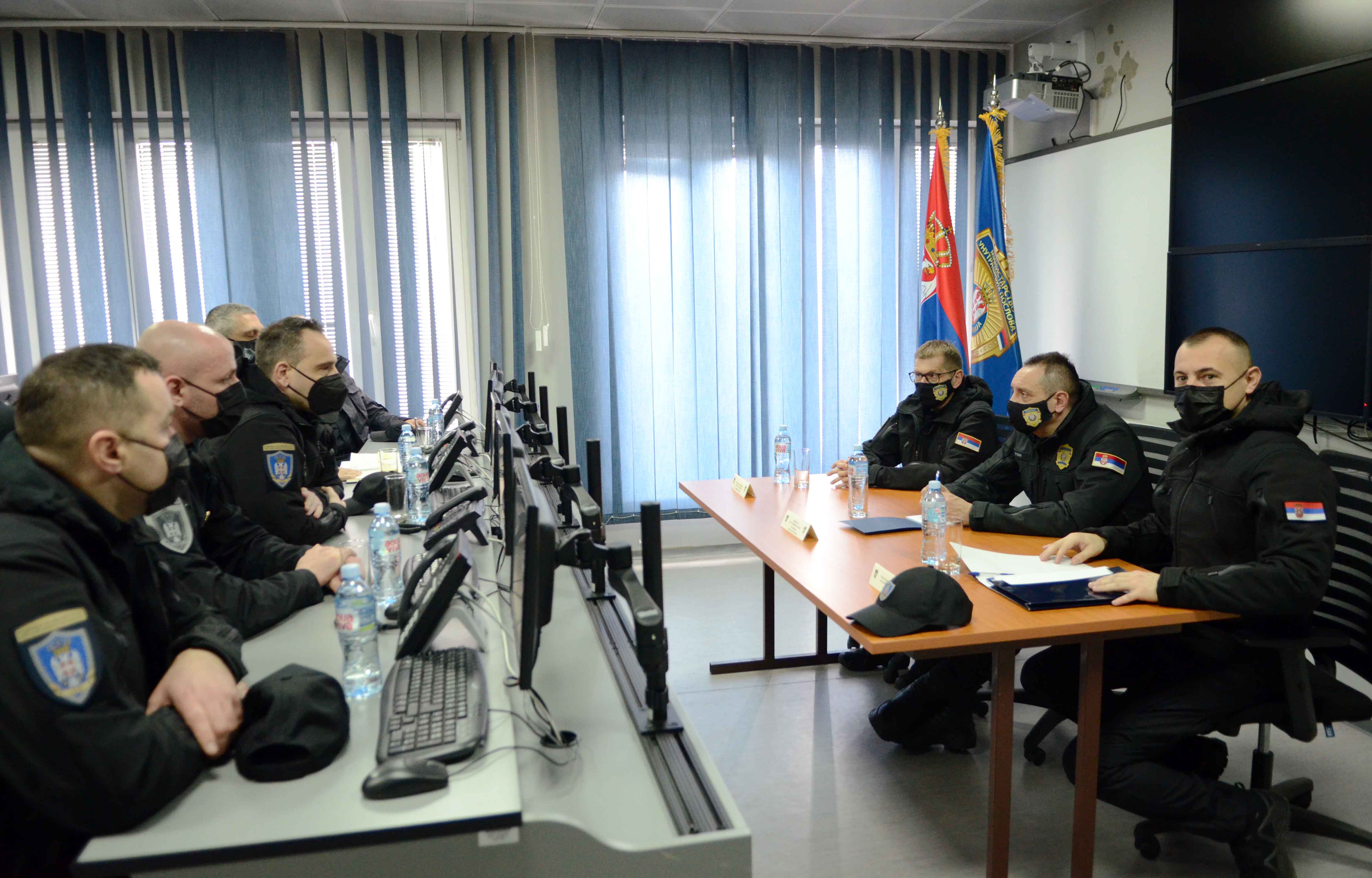 Beograd 01.02.2021. Aleksandar Vulin. Poseta, sastanak, Jedinica za obezbedjenje odredjenih ličnosti i objekata, Jedinica za obezbeđenje određenih ličnosti i objekata Foto: MUP Srbija
