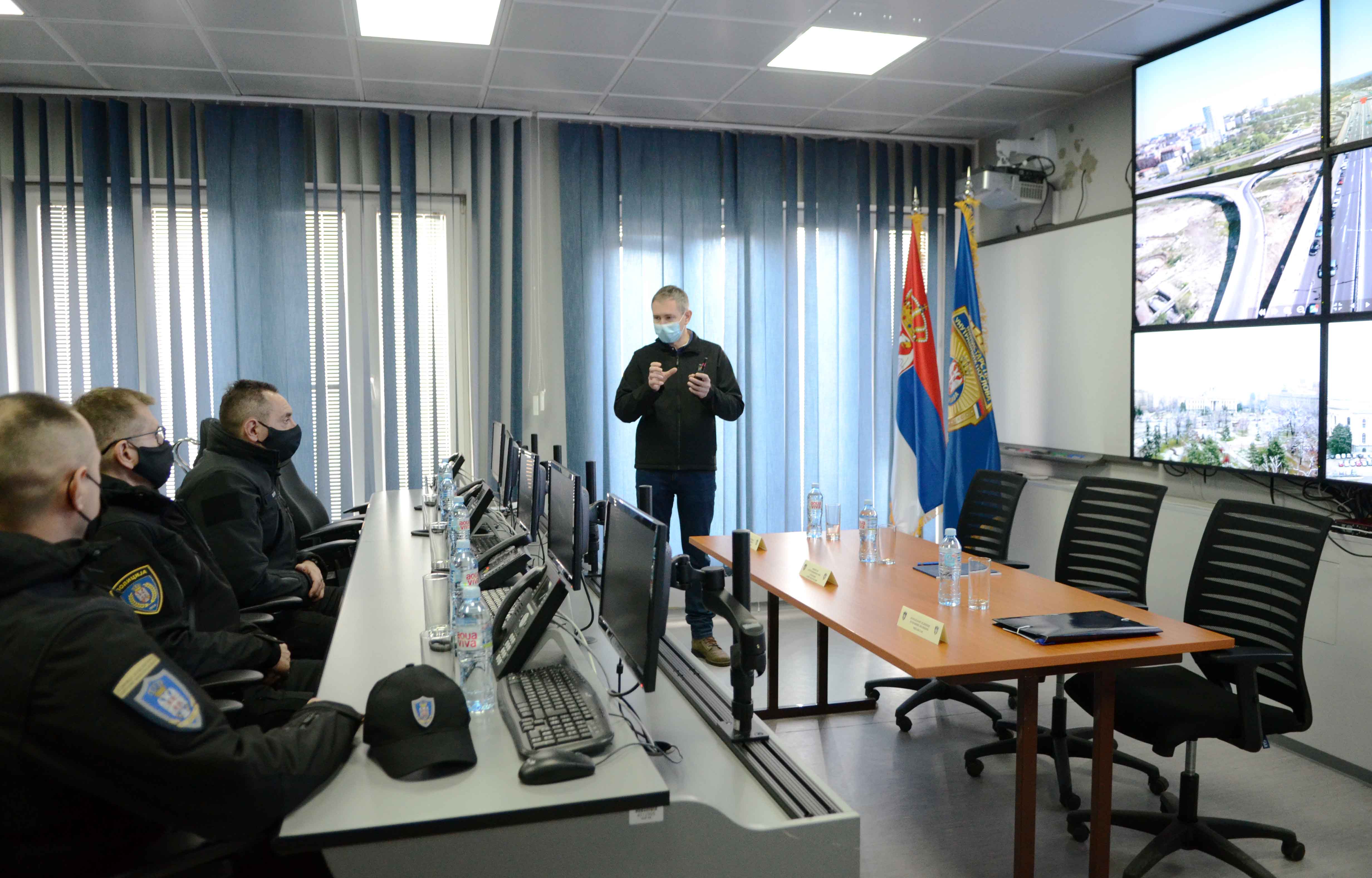 Beograd 01.02.2021. Aleksandar Vulin. Poseta, sastanak, Jedinica za obezbedjenje odredjenih ličnosti i objekata, Jedinica za obezbeđenje određenih ličnosti i objekata Foto: MUP Srbija
