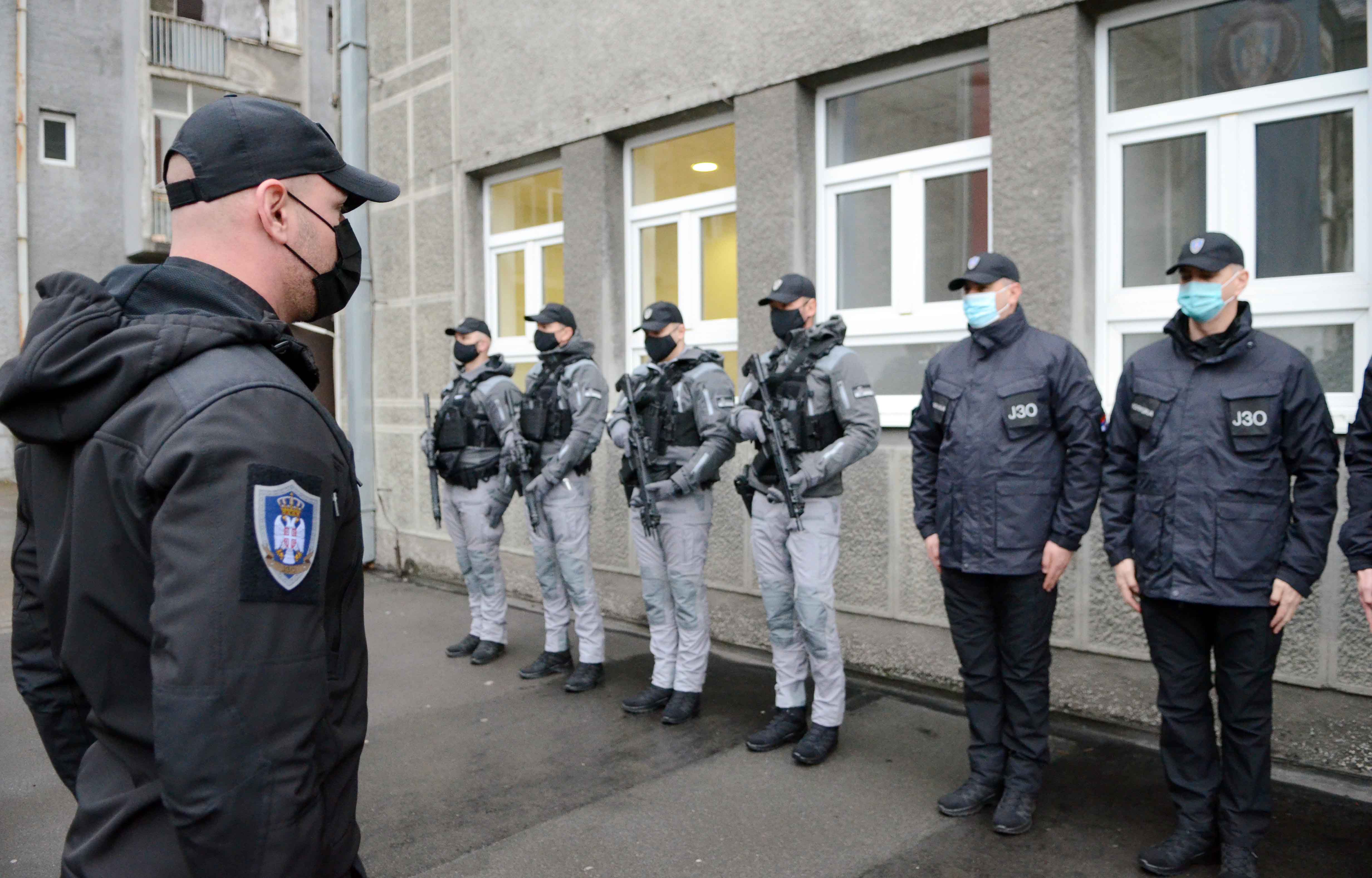 Beograd 01.02.2021. Aleksandar Vulin. Poseta, sastanak, Jedinica za obezbedjenje odredjenih ličnosti i objekata, Jedinica za obezbeđenje određenih ličnosti i objekata Foto: MUP Srbija