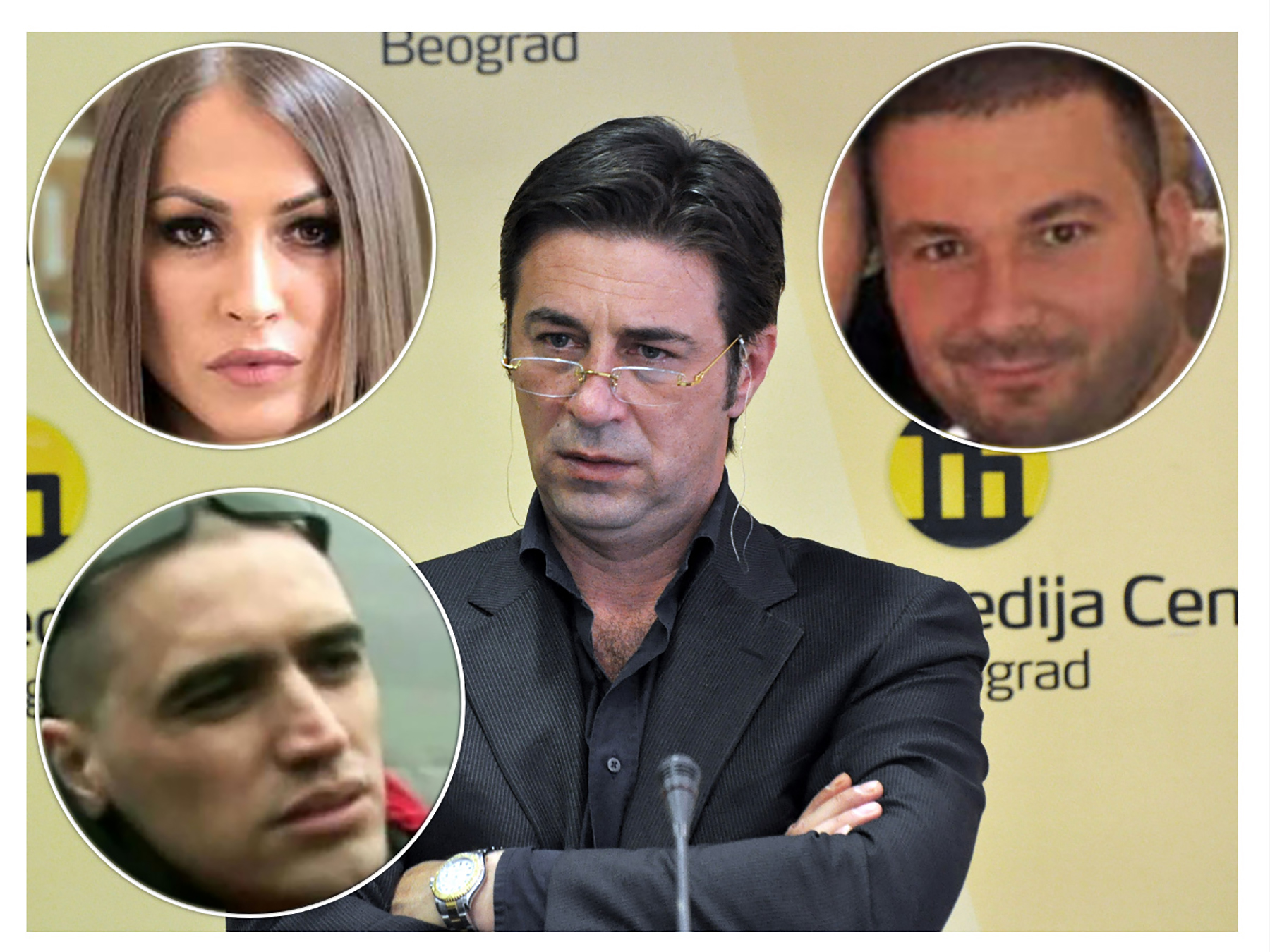 misa ognjanovic dijana hrkalovic darko elez i strahinja stojanovic