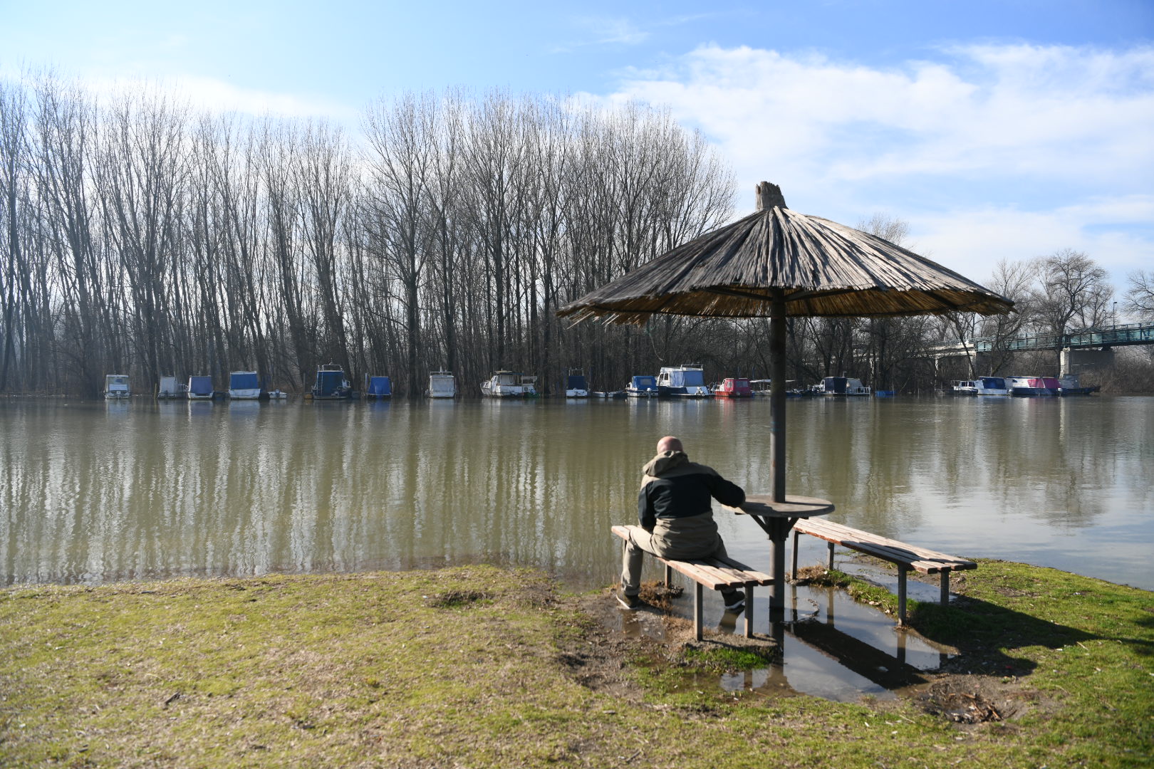 Pančevo, 03.02.2021. Tamiški kej, nestao dečak Dragan Drljić, nestali dečak Foto: Vesna Lalić/Nova.rs