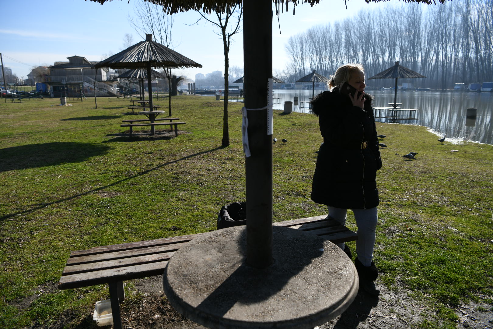 Pančevo, 03.02.2021. Tamiški kej, nestao dečak Dragan Drljić, nestali dečak, majka Foto: Vesna Lalić/Nova.rs