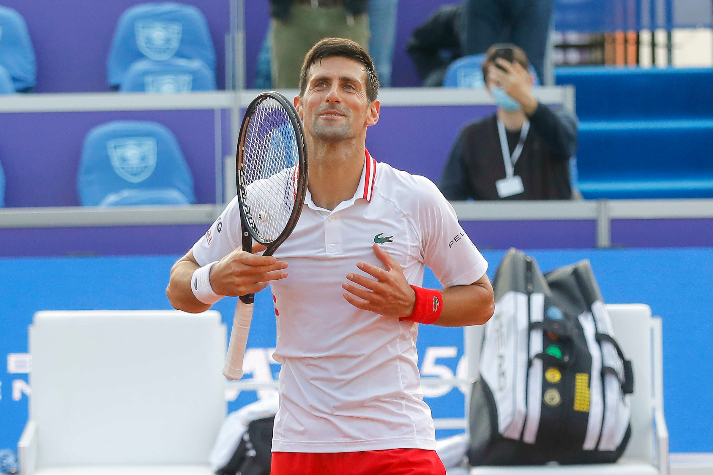 Tennis-ATP Serbia Open Belgrade 2021-
Novak Djokovic (SRB) v Soonwoo Kwon (KOR)
Beograd, 21.04.2021.foto: Marko Djokovic/Starsportphoto ©