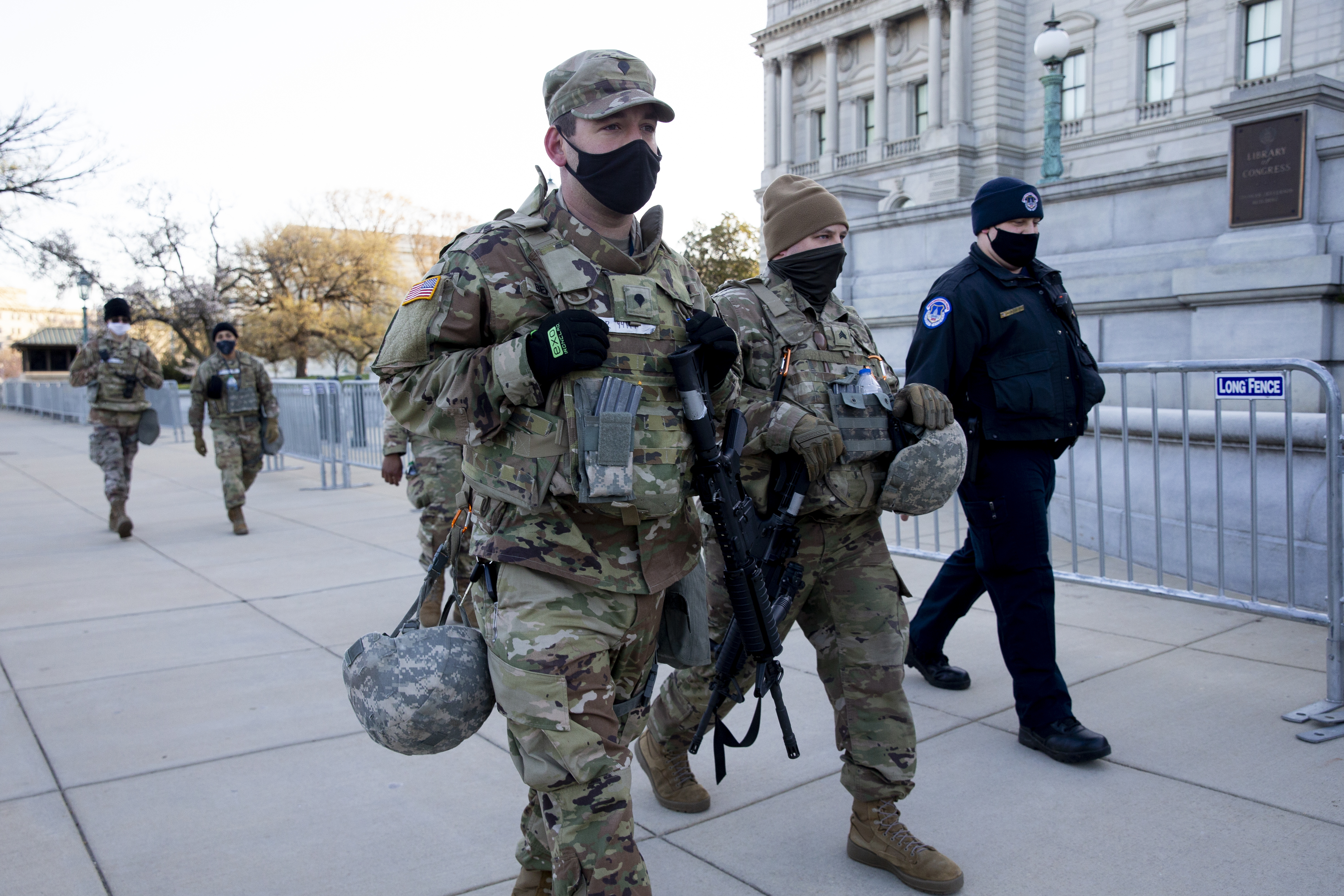 Aftermath of attack on the US Capitol