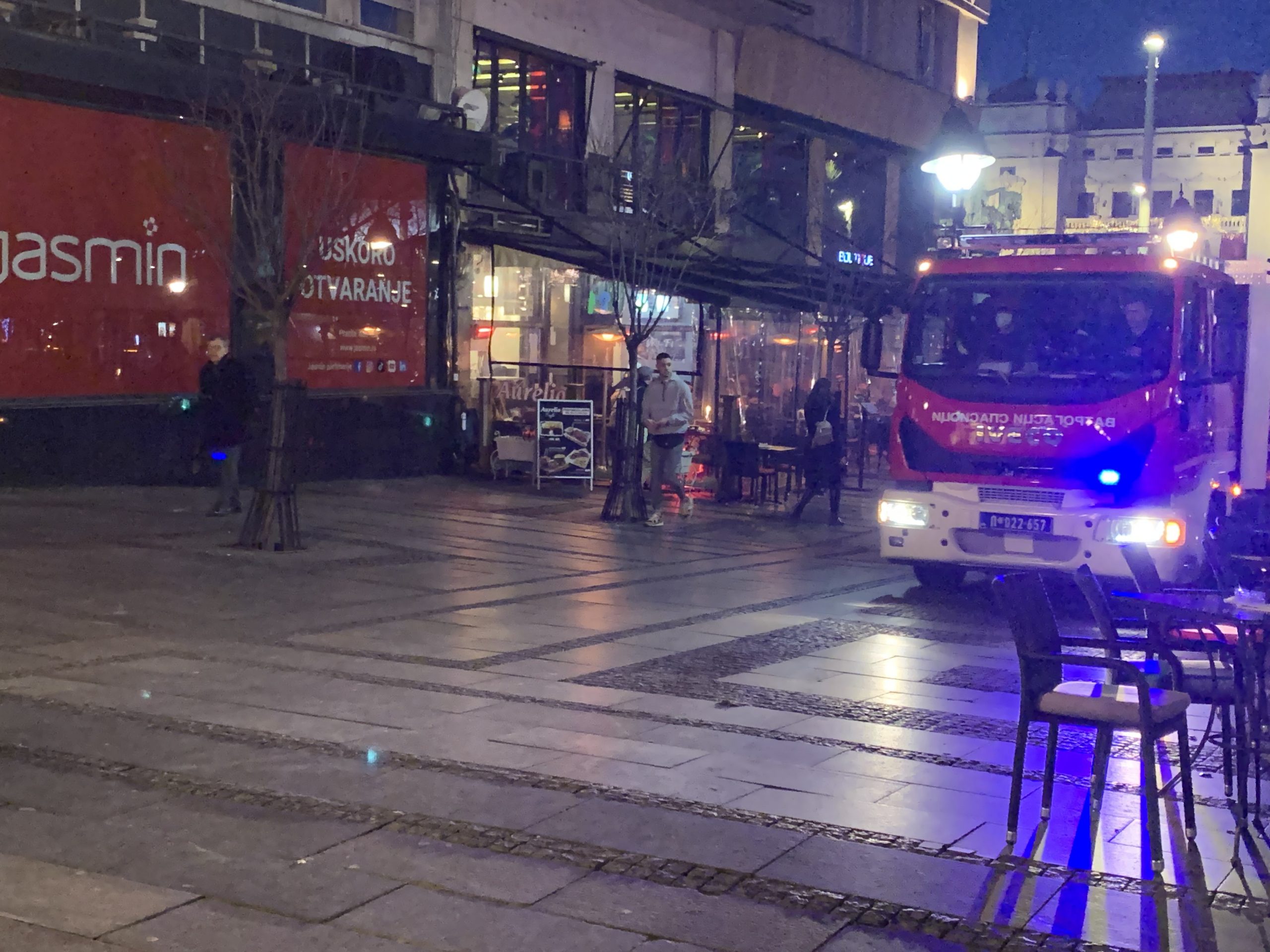 pozar HM knez mihailova ulica