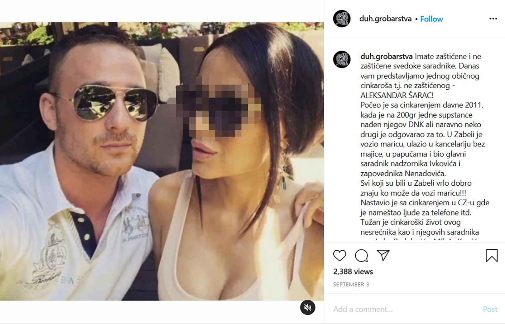 Aleksandar Sarac, pucnjava, pokusaj ubistva u TC Usce