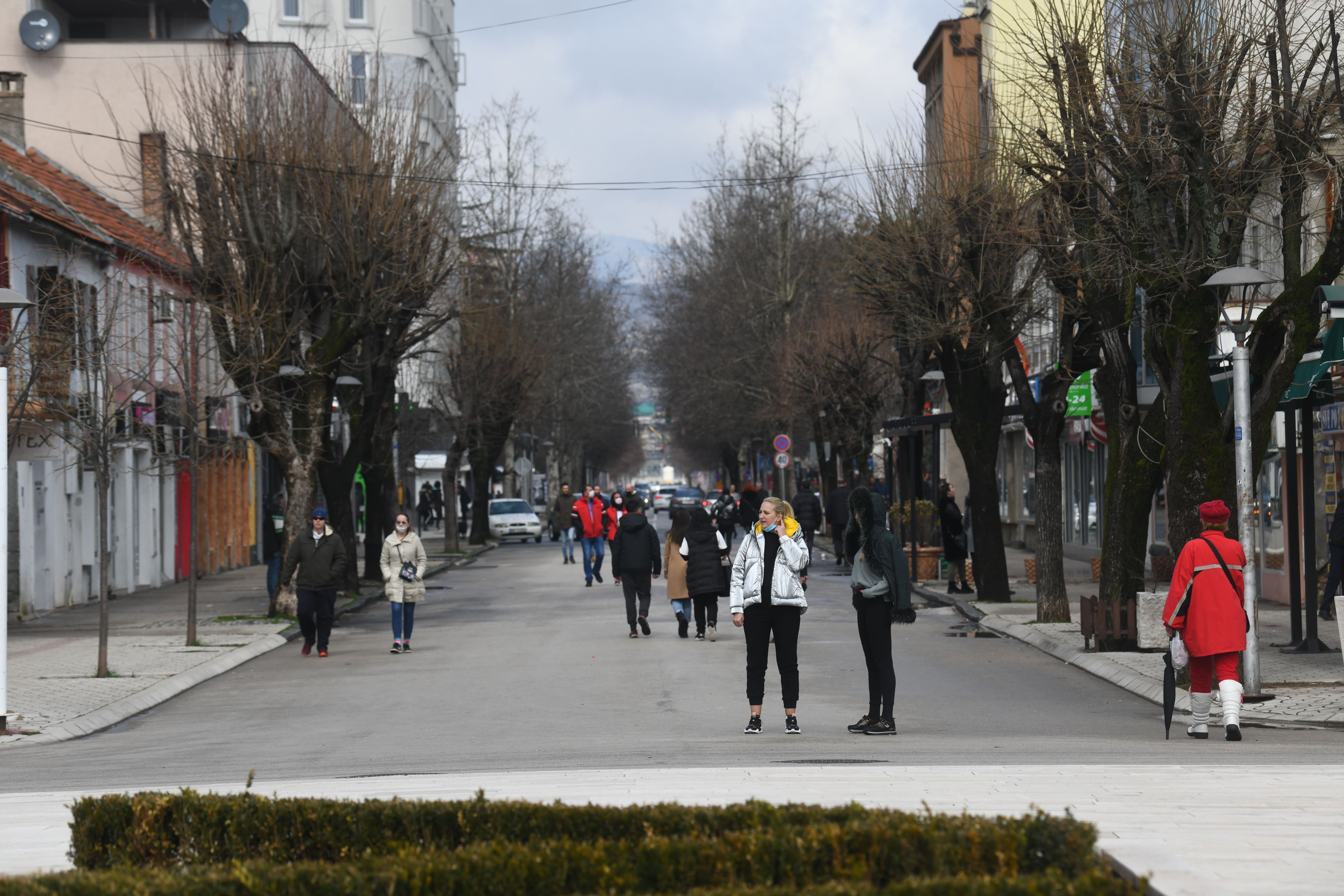 Nikšić, 14.03.2021. Crna Gora, Nikšić, glasanje, korzo Foto: Filip Krainčanić/Nova.rs