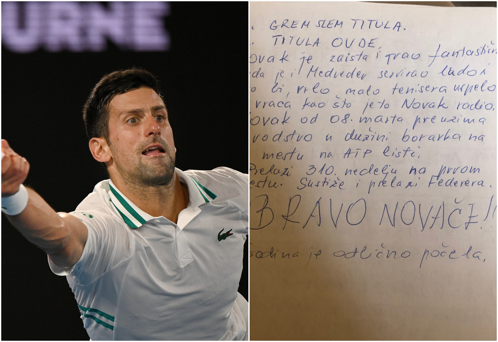 Foto: EPA-EFE/DEAN LEWINS/ Twitter Screenshot @Kazimir1995