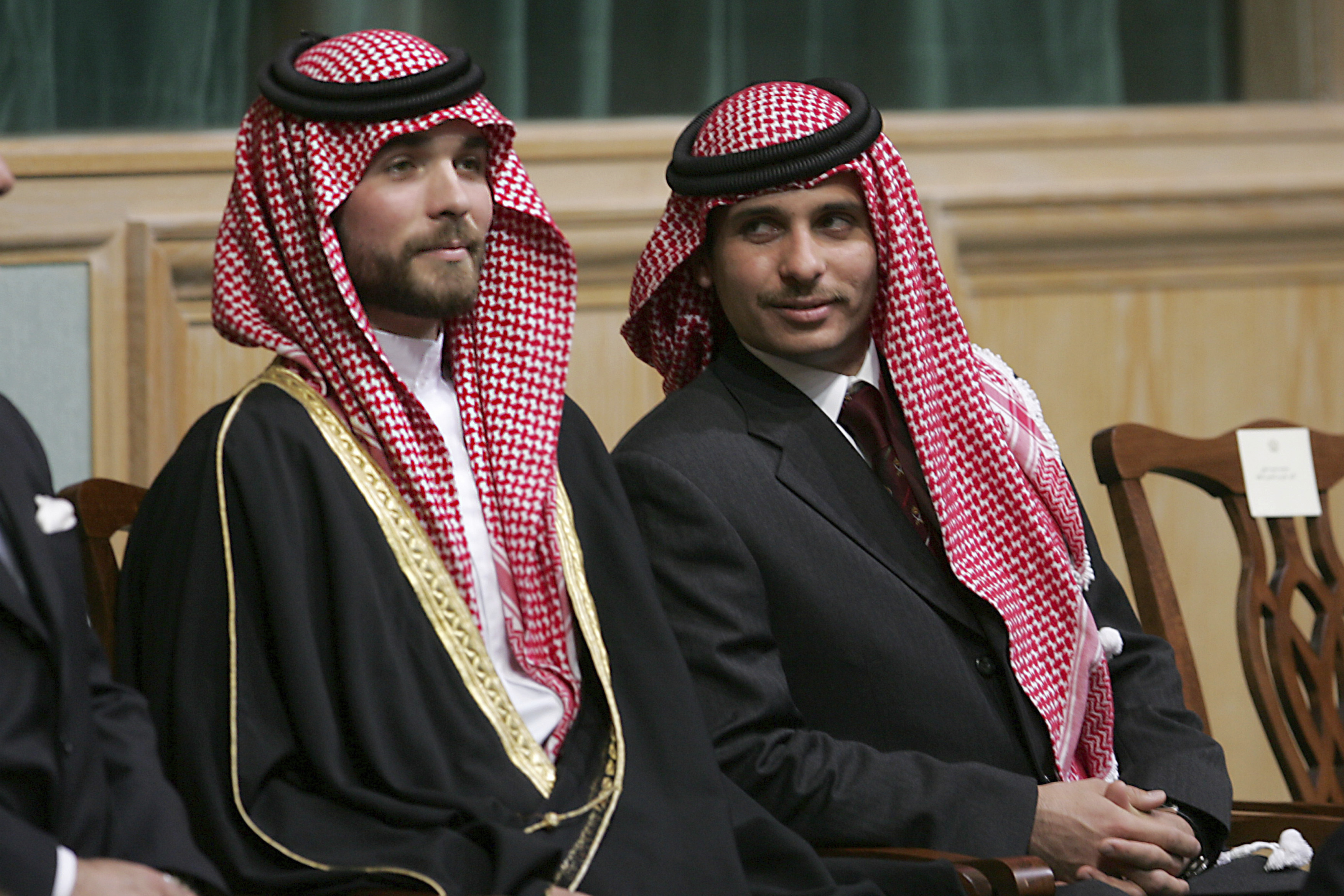 Prince Hamza Bin Al-Hussein, Prince Hashem Bin Al-Hussein,