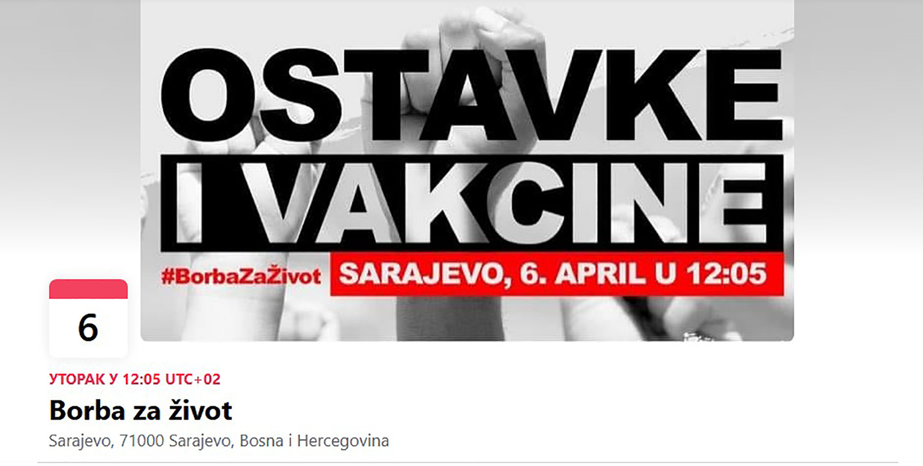Ostavke i vakcine dogadjaj