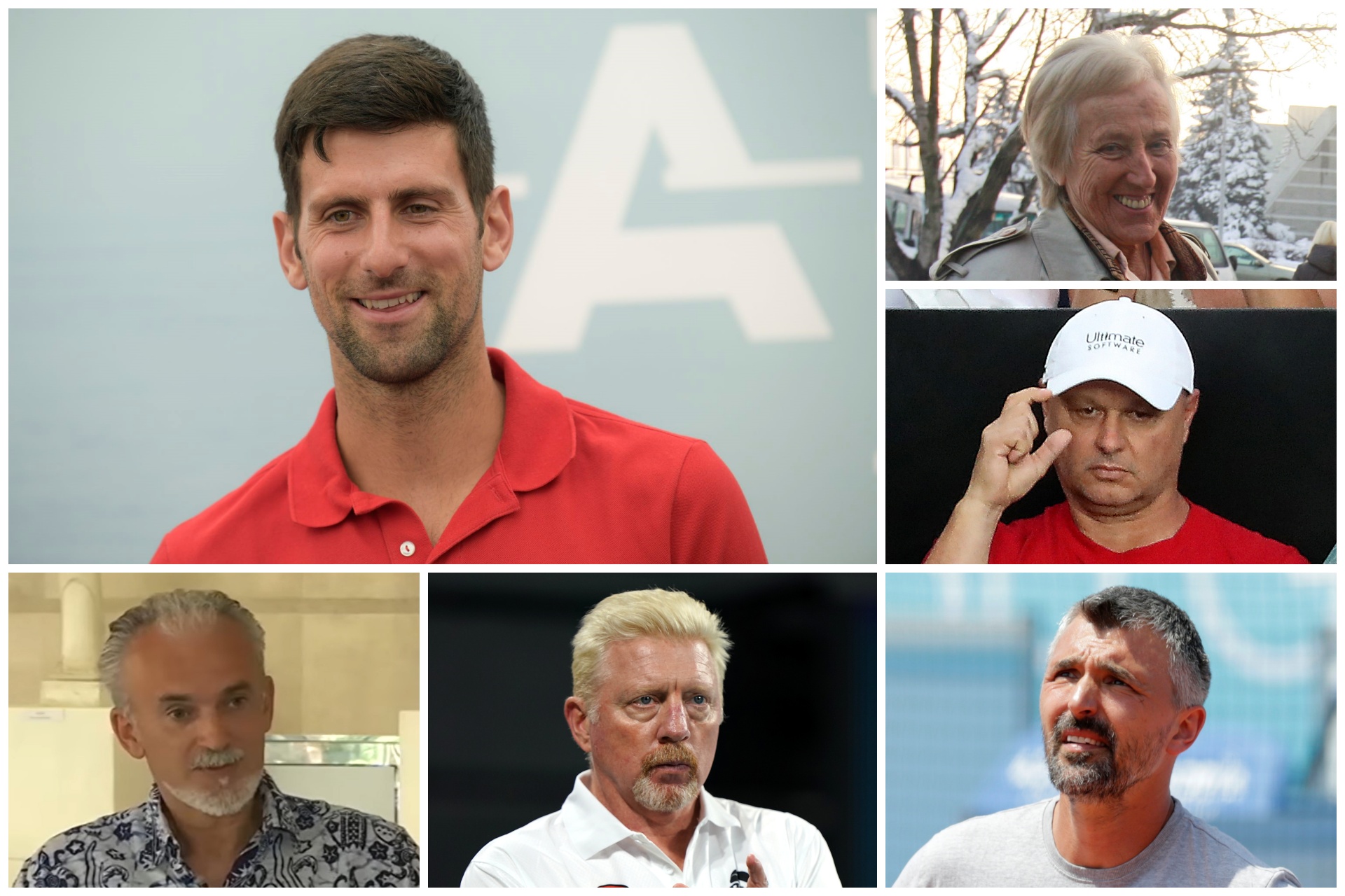 Novak Đoković, najvažniji ljudi kombo