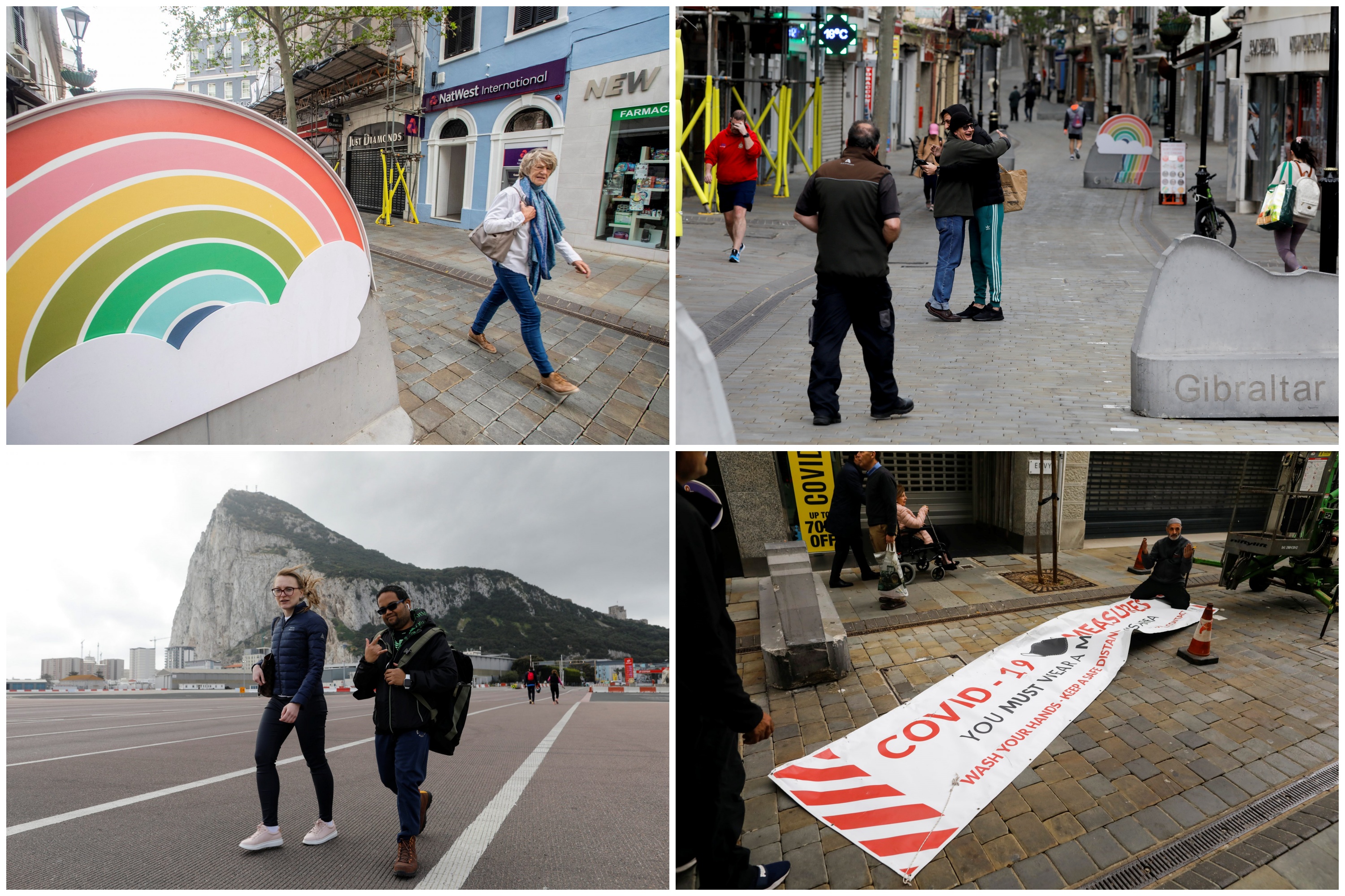 Gibralatar, kombo Foto: EPA-EFE/ROMAN RIOS/REUTERS/Jon Nazca
