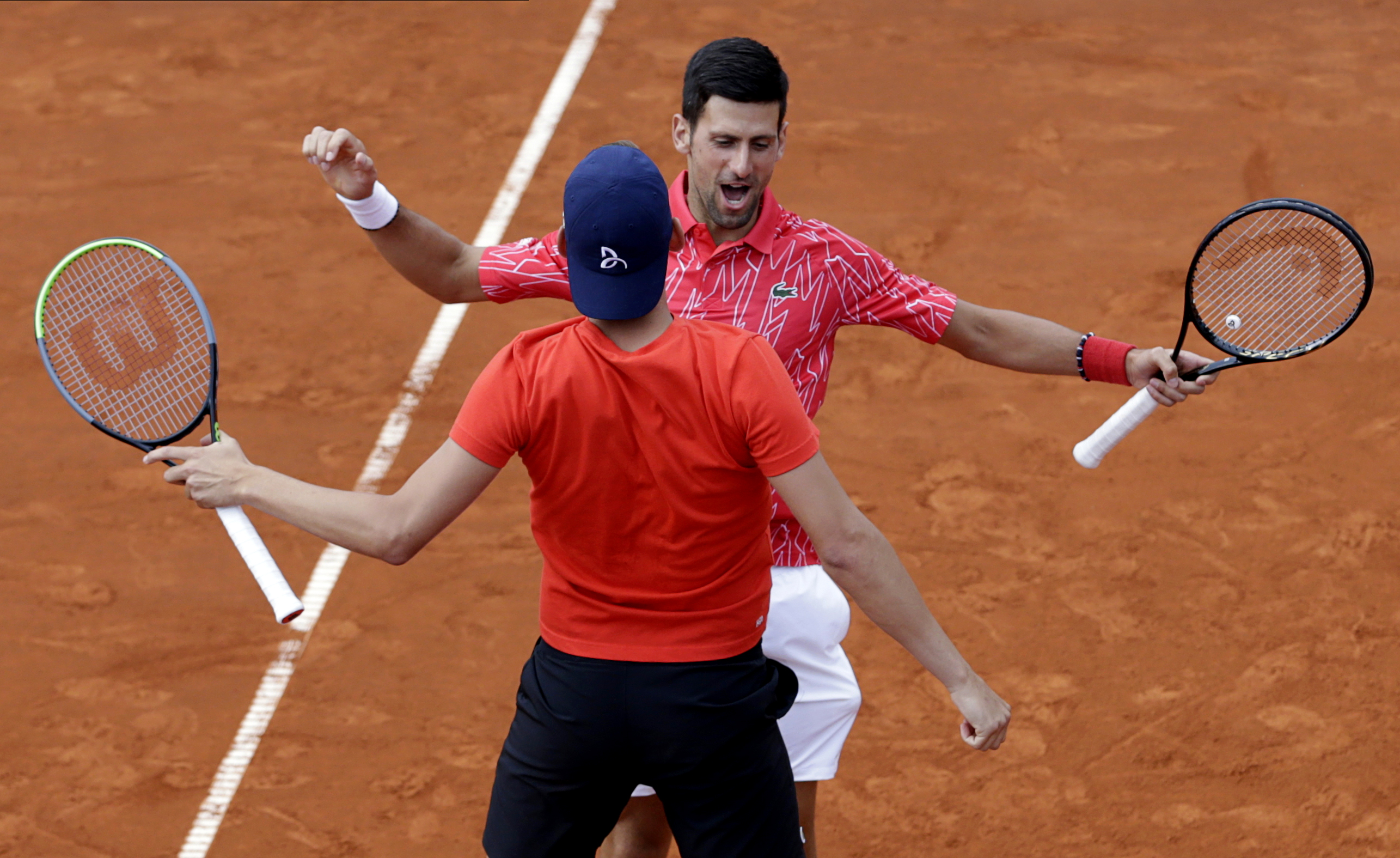 Adria Tour tennis pre-tournament event in Belgrade