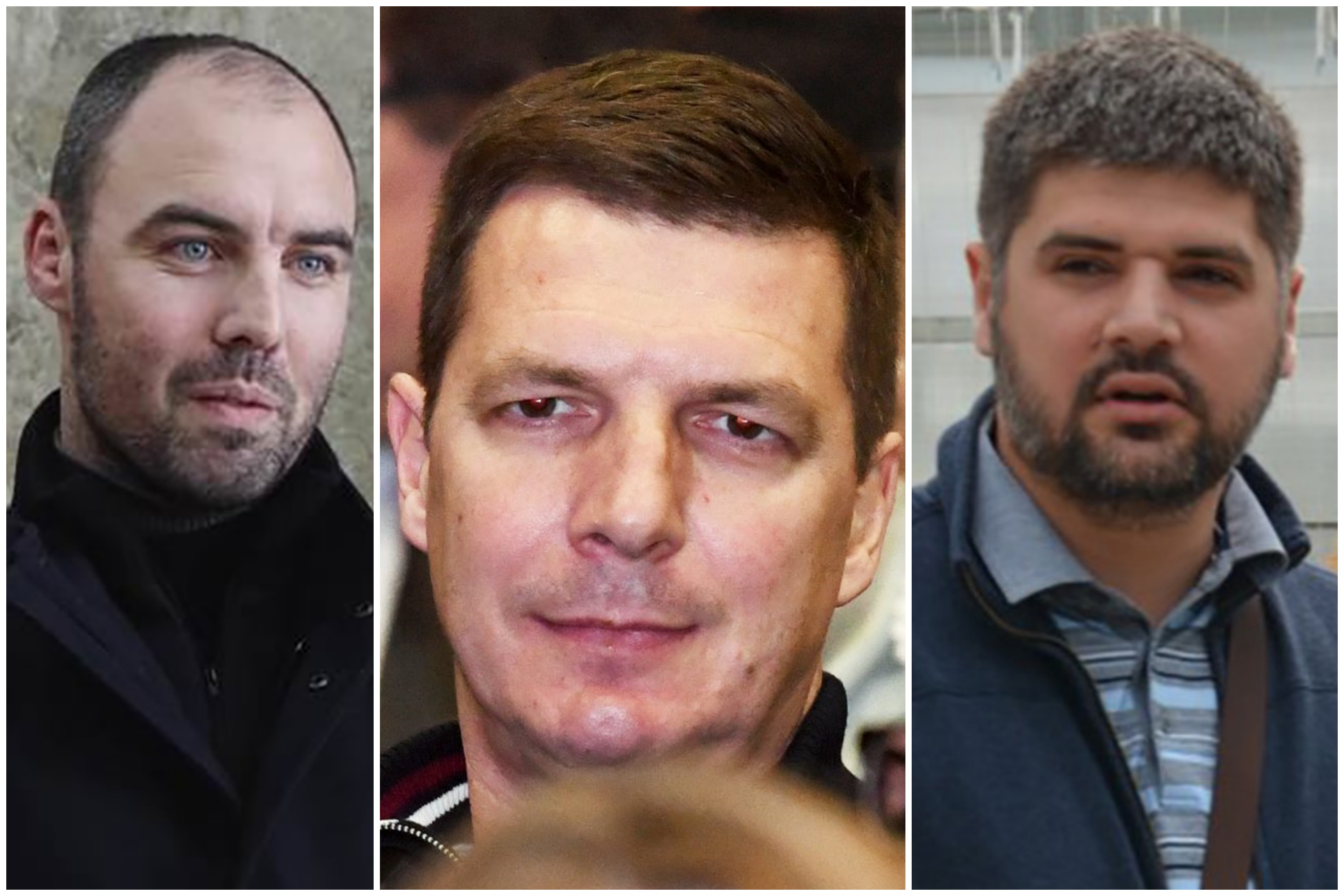 Slobodan Milenković, Mali Senta, Andrej Vučić, Predrag Koluvija, kombo Foto: MUP Srbije/Arhiva/minrzs.gov.rs