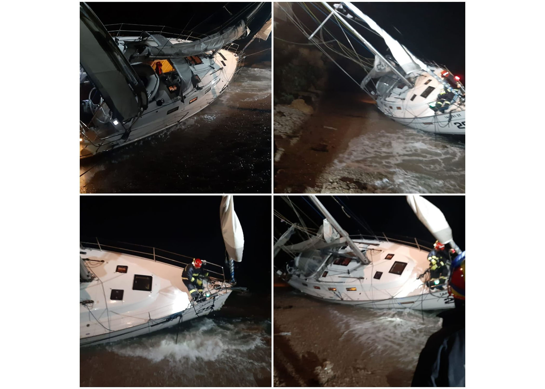 Na Braču spašena porodica s decom