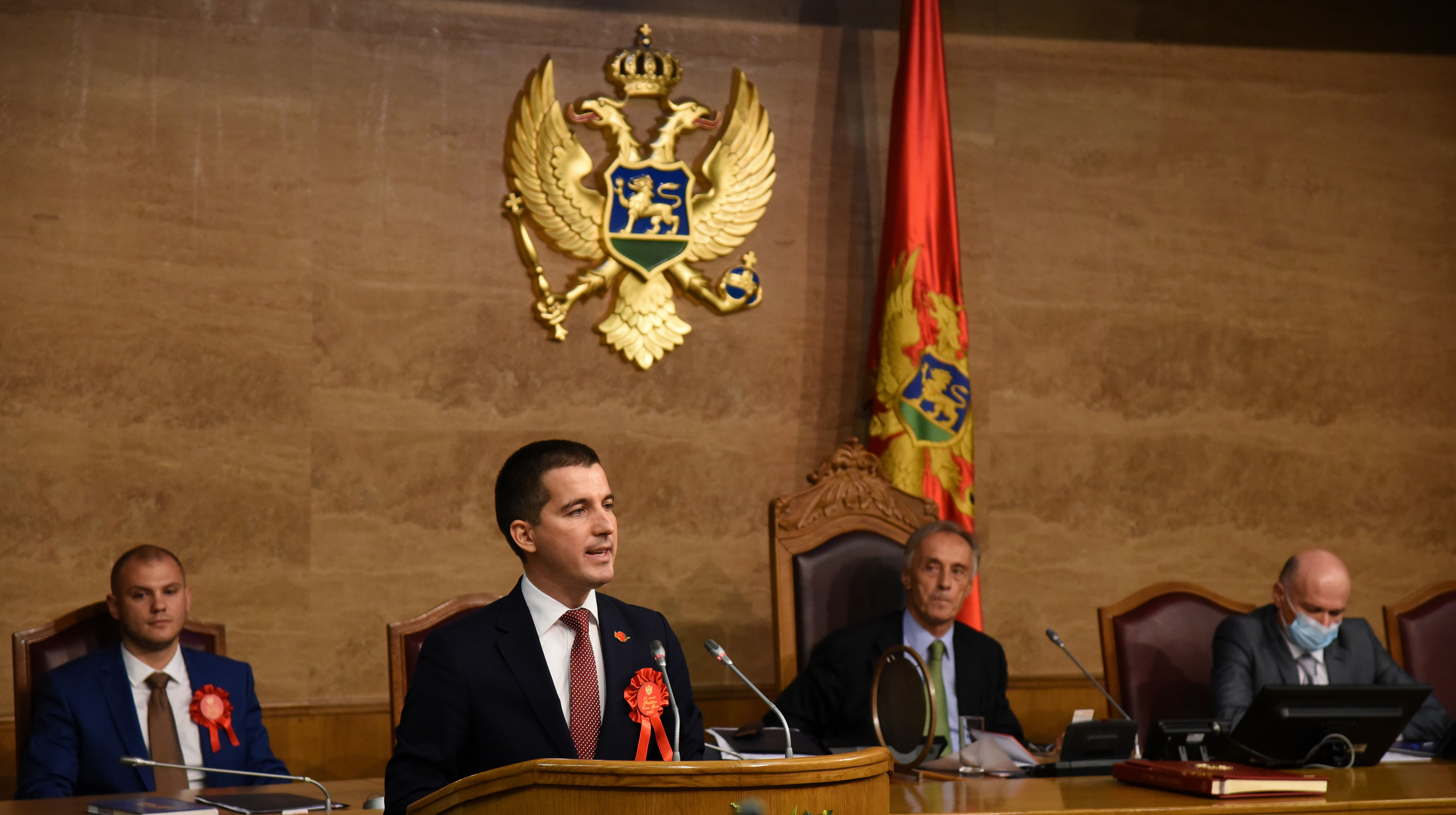 First session of parliament in Montenegro