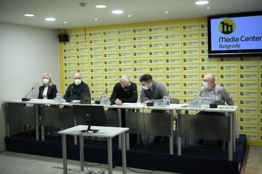 Beograd, 17.02.2021. Medija centar Terazije, Jevrejska opština konferencija za štampu, KZŠ Foto: Dragan Mujan/Nova.rs