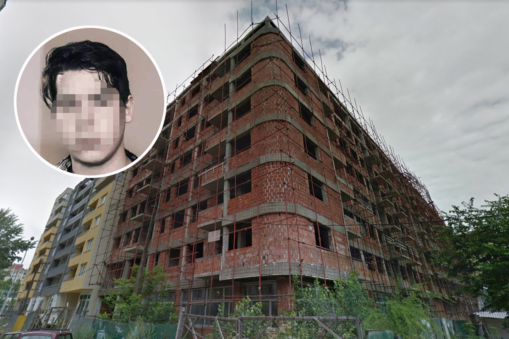 Jovan Veselinovic, zgrada u kojoj je pronadjeno telo