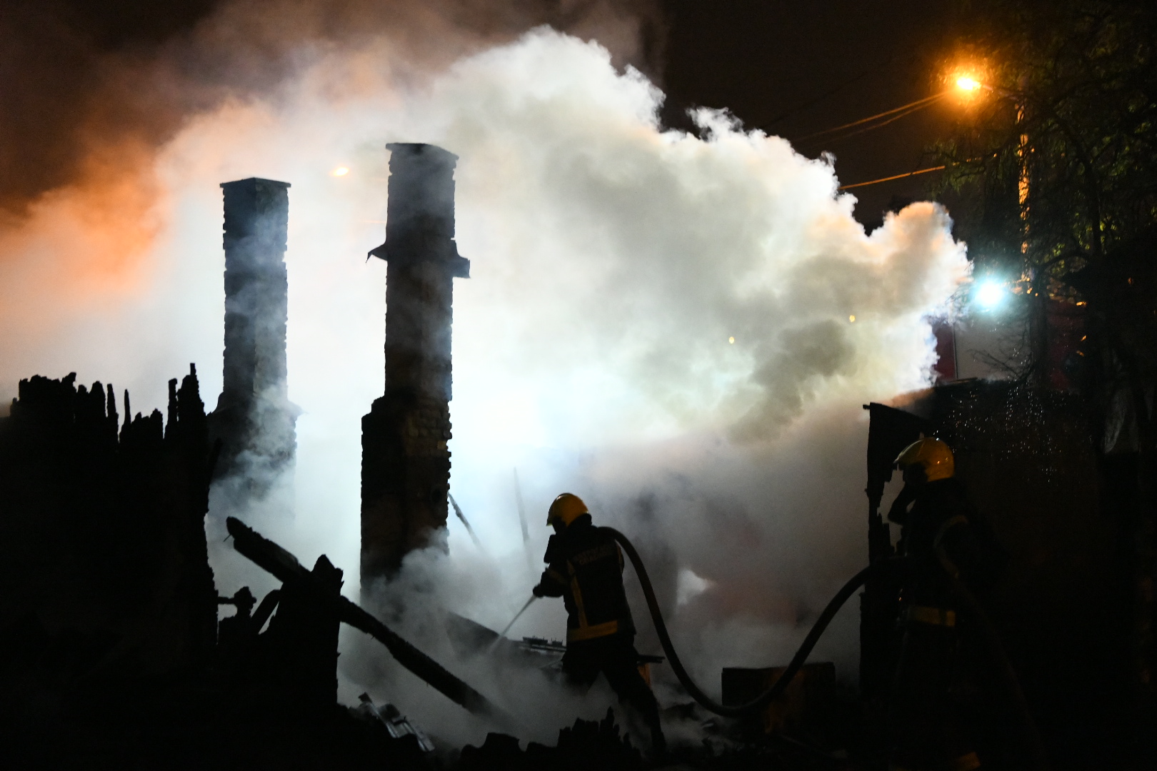 Beograd 04. novembar 2020. Vinca pozar vatrogasci Foto:Vesna Lalić/Nova.rs