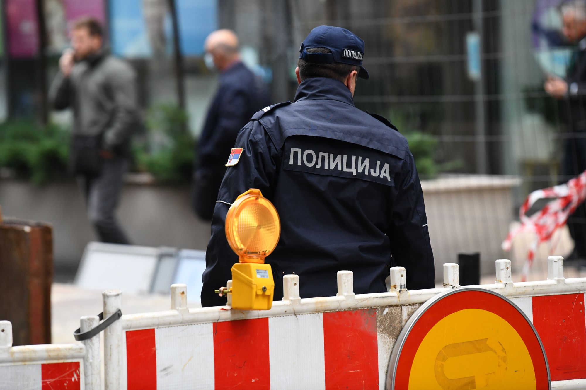 Beograd, 08.10.2020. Hronika, poginuo radnik zatrpan zemljom u Kneza Danila, policija Foto: Goran Srdanov/Nova.rs