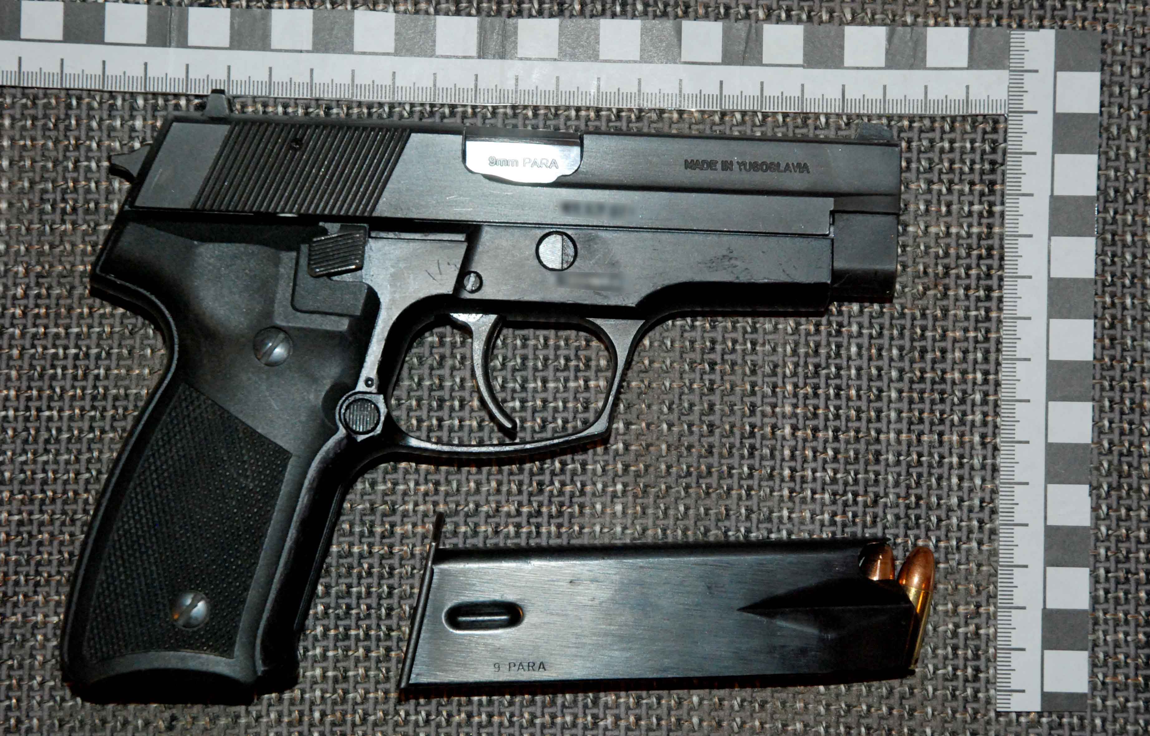 Zaplena, hapšenje, oružje, pištolj Foto: MUP Srbije