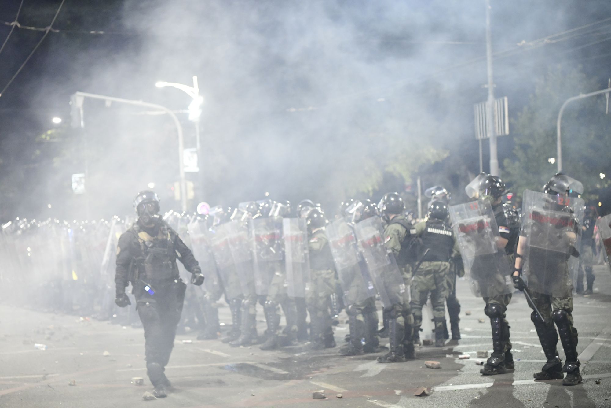 Beograd 10.07.2020. Policija, incident, Skupština Srbije, protest, četvrti dan, 4 dan Foto: Goran Srdanov/Nova.rs