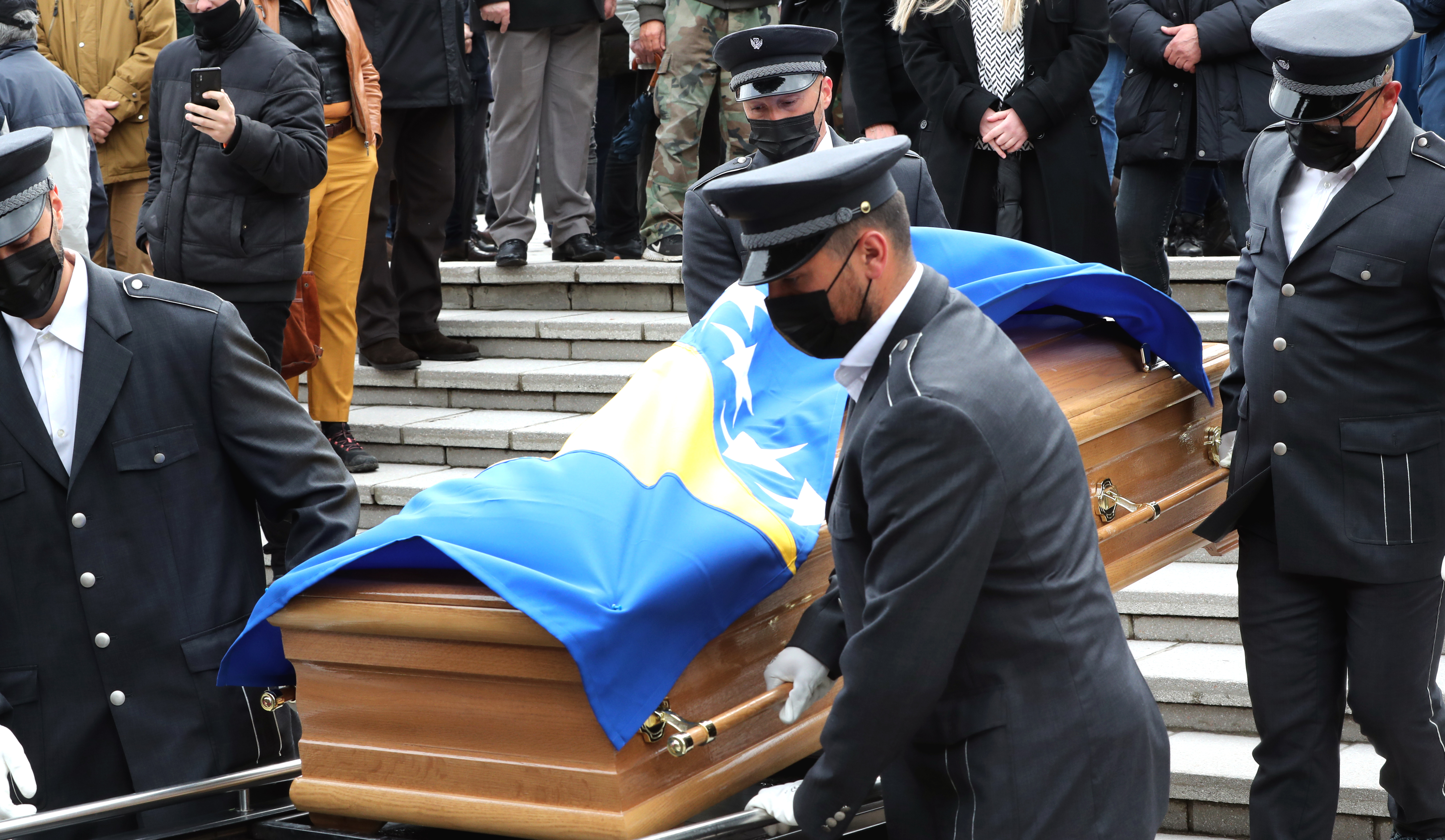 Funeral of Bosnian General Jovan Divjak
