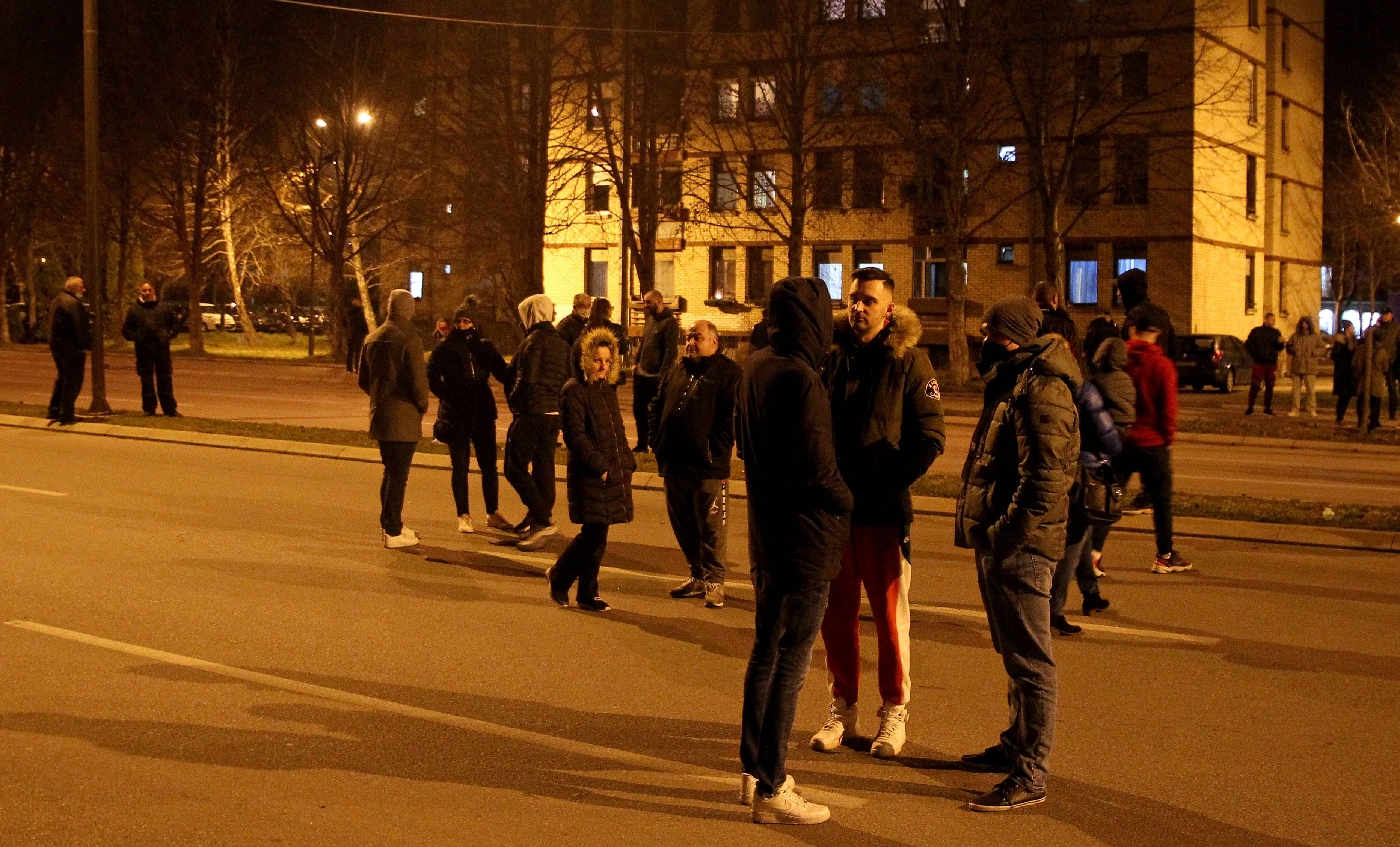 PROTEST GRADJANA ZBOG SAOBRACAJNE NESRECE U NISU