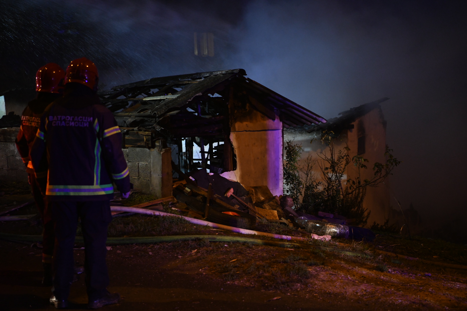 Beograd 04. novembar 2020. Vinca pozar vatrogasci Foto:Vesna Lalić/Nova.rs