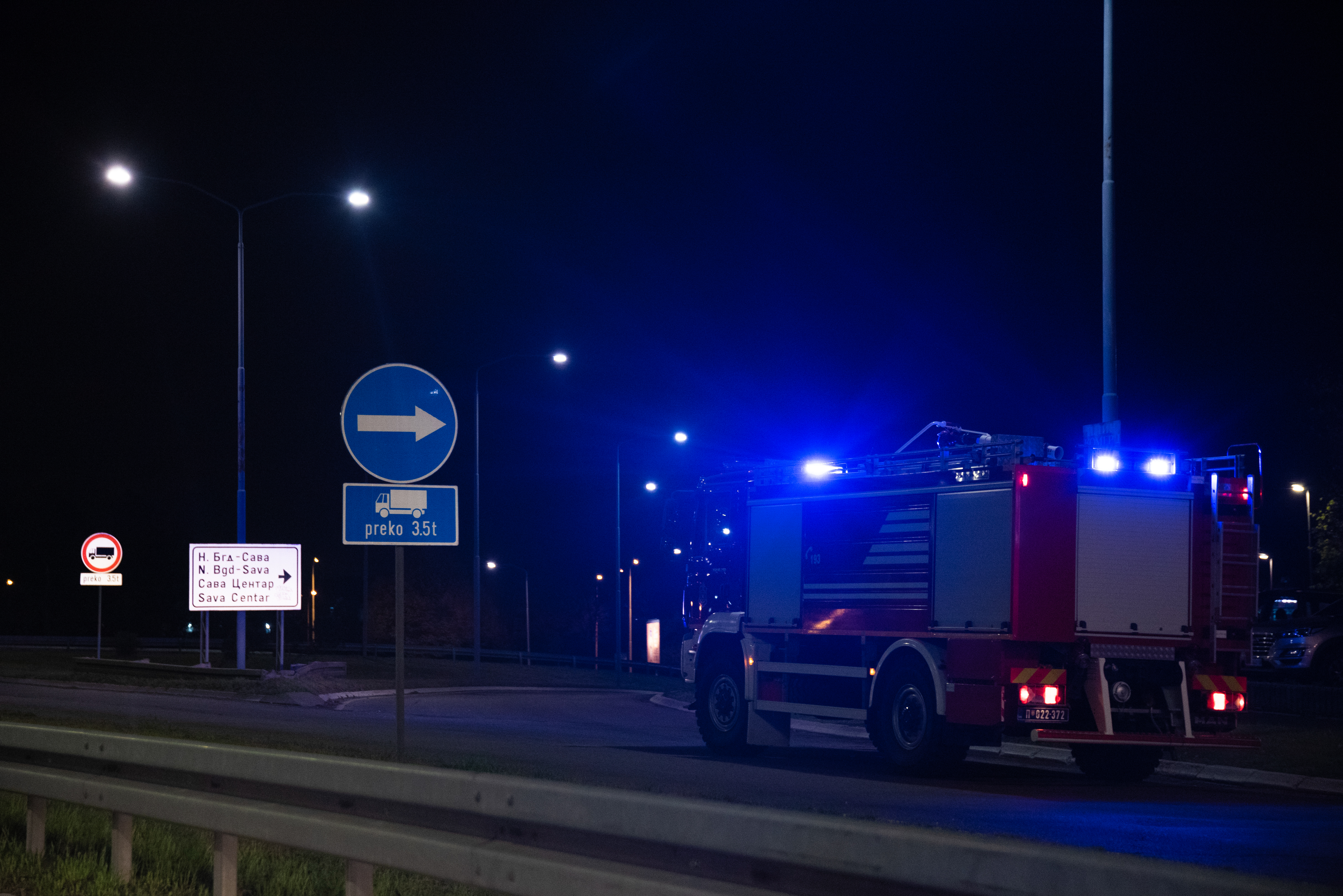 Beograd 16.04.2020. vanredno stanje, policijski čas, koronavirus, vatrogasci Foto: Dragan Mujan/Nova.rs