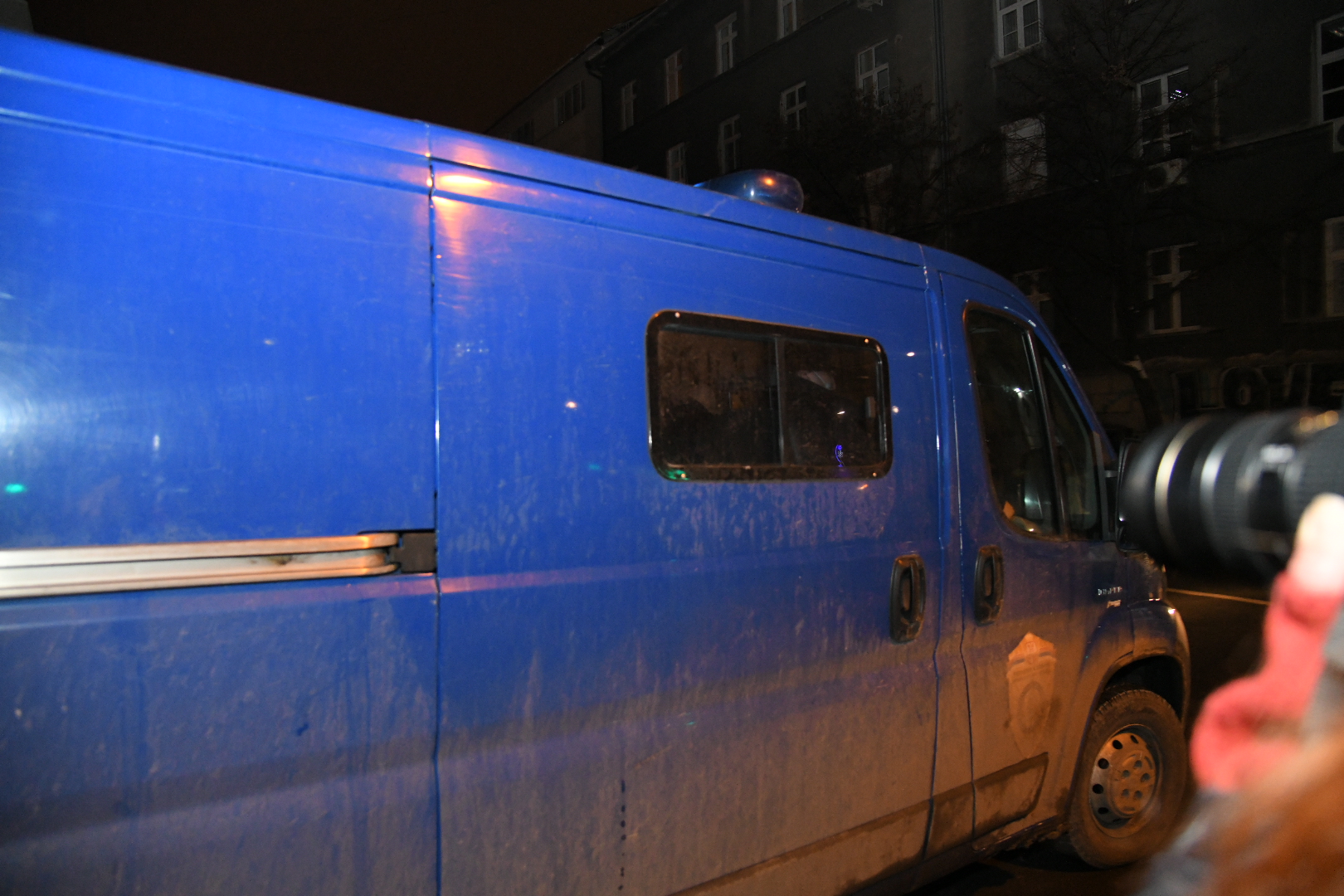 Beograd 18. januar 2021. Policijska marica nakon saslusanja odvozi Miroslava Miku Aleksica optuzenog za seksualno napastvovanje maloletnica u svojoj skoli glume Foto:Nemanja Jovanović/Nova.rs