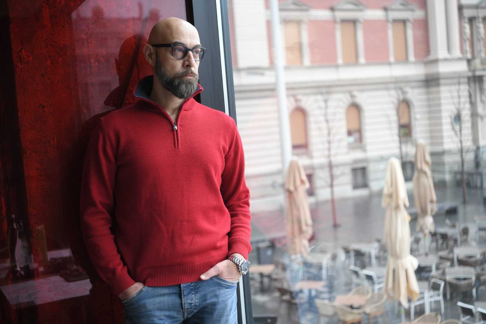 Beograd 07.12.2021. Predstava Bokeški D mol, pozorište Boško Buha, konferencija za novinare, kzn, kzš, Butik kafe Foto: Dragan Mujan/Nova.rs