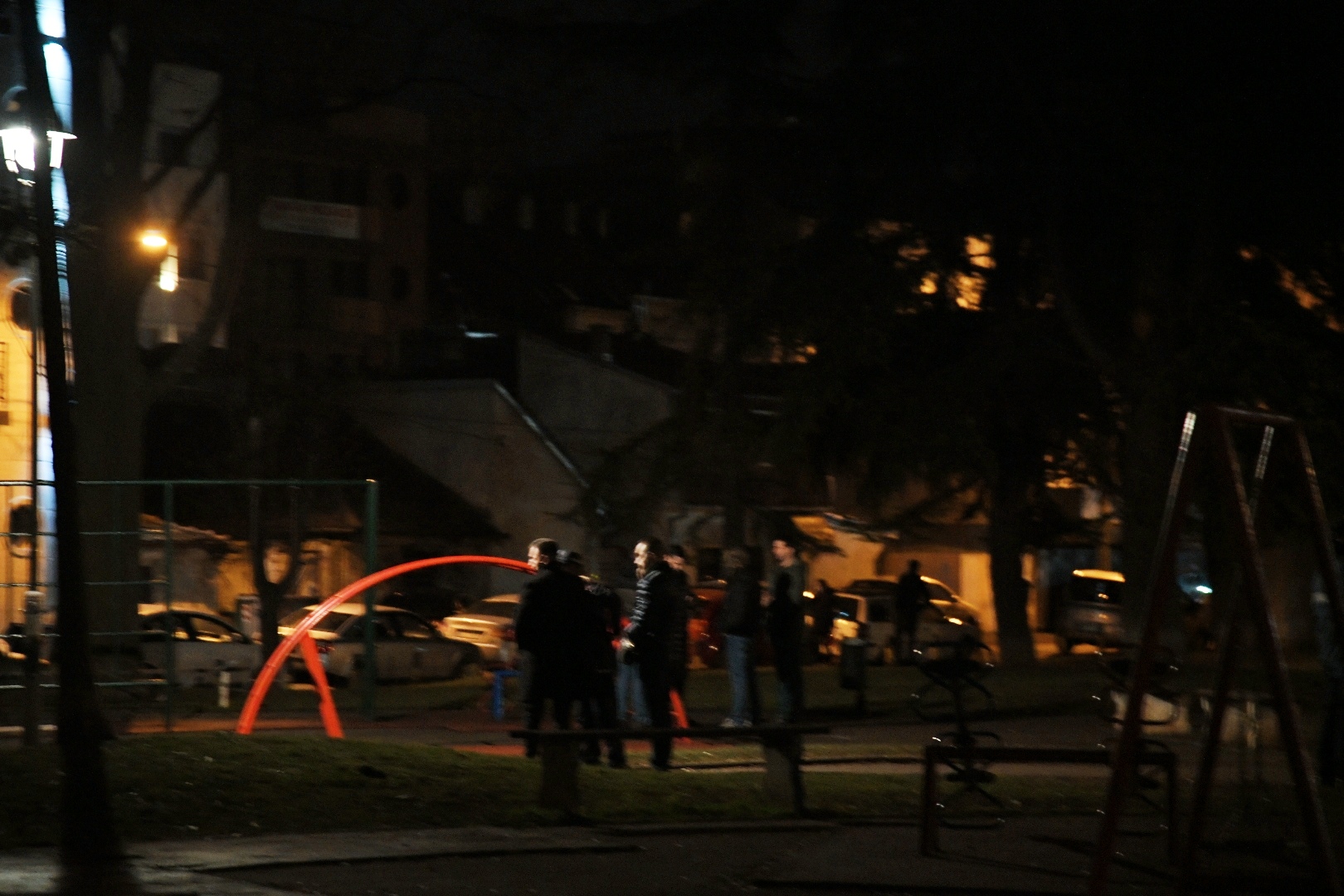 Beograd 23.01.2021. Čuburski park, Čubura, pucnjava, policija, uviđaj, ranjavanje Foto: Nemanja Jovanović/Nova.rs