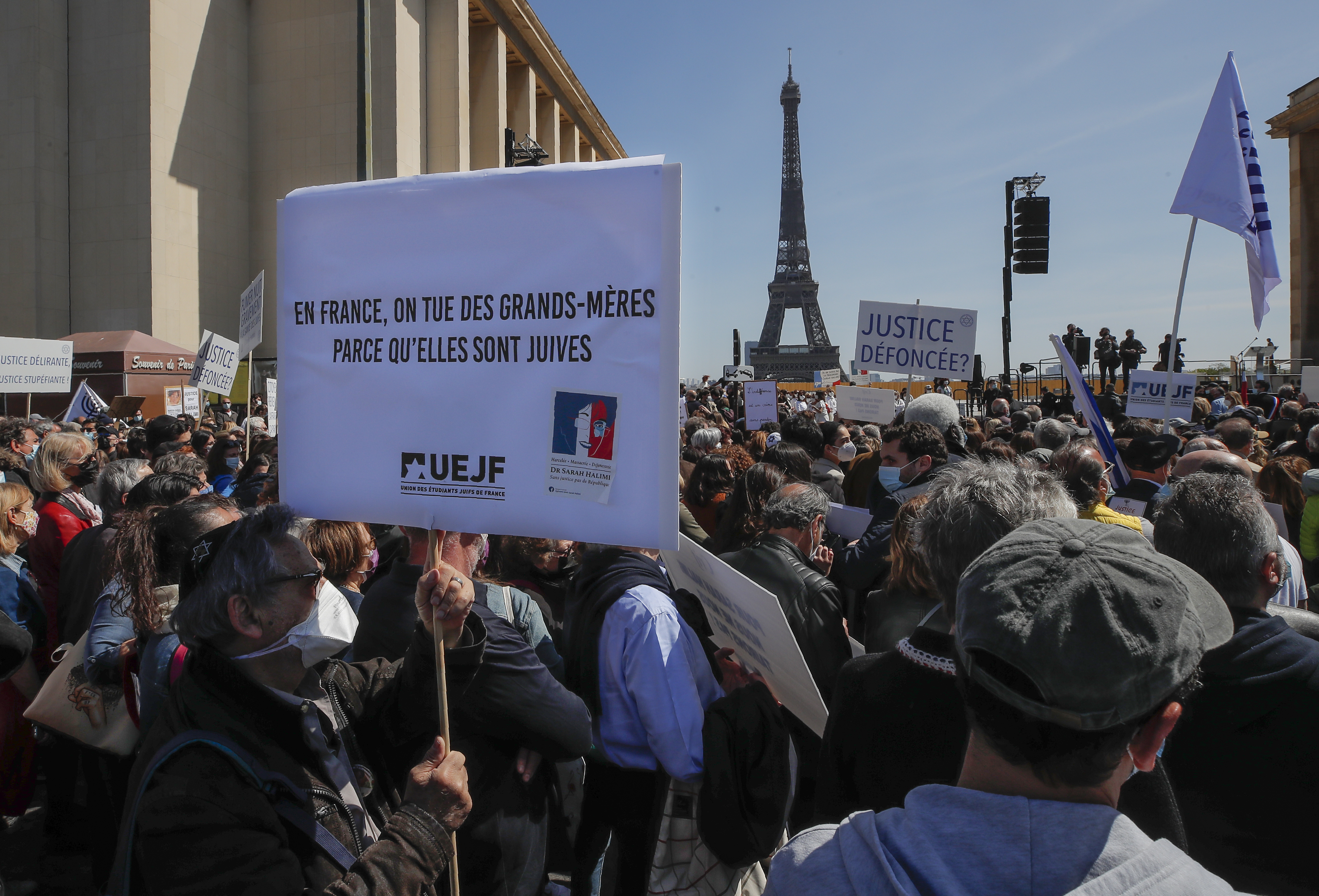 France Antisemitism, Pariz protest