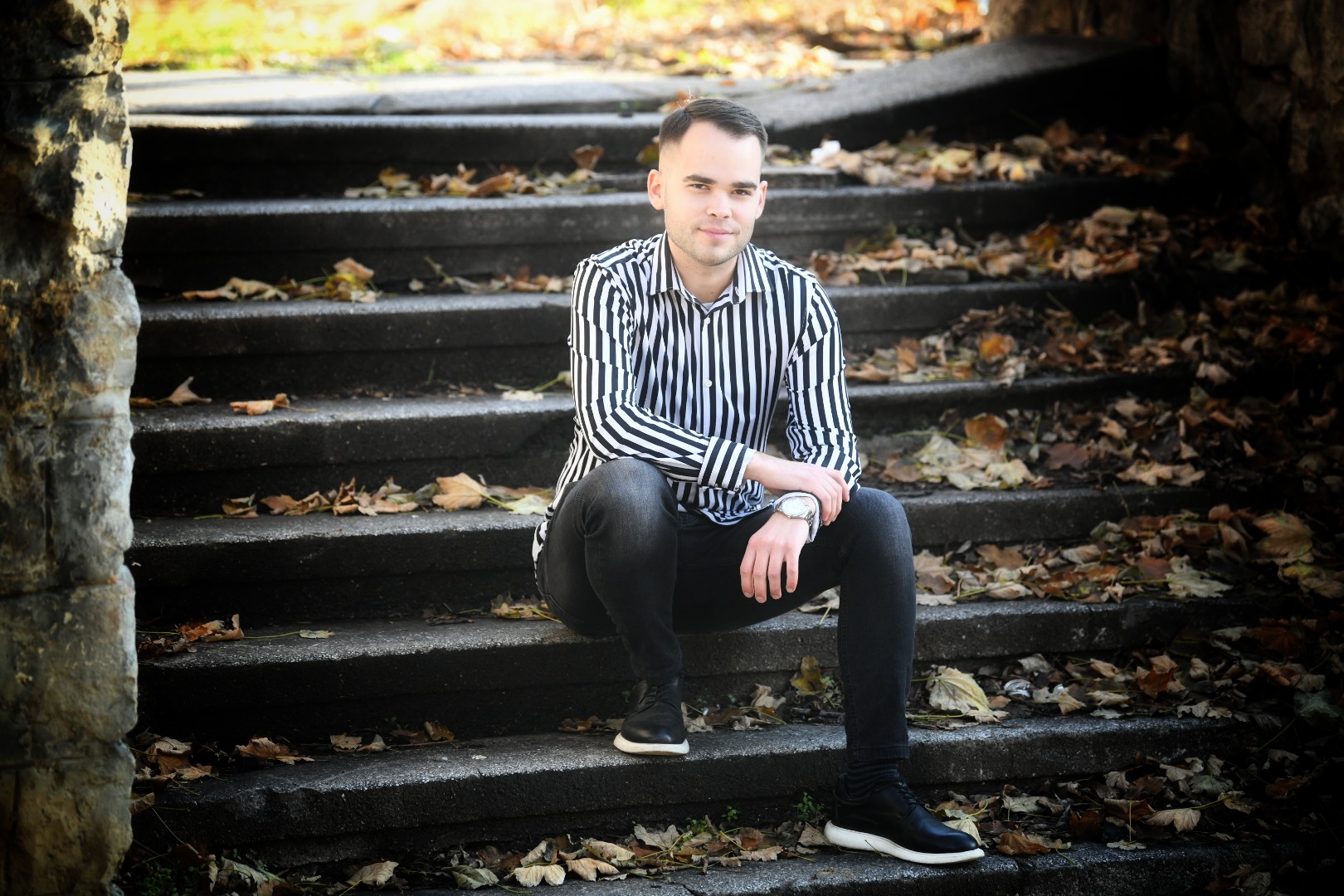 Beograd 08.12.2021. Patrik Lazić, reditelj, intervju. Najava premijere predstave Kamen, u režiji Patrika Lazića, u Beogradskom dramskom pozorištu, Beogradsko dramsko pozorište, predstava, Kamen, BDP Foto: Vesna Lalić/Nova.rs