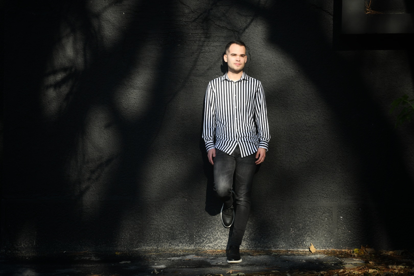 Beograd 08.12.2021. Patrik Lazić, reditelj, intervju. Najava premijere predstave Kamen, u režiji Patrika Lazića, u Beogradskom dramskom pozorištu, Beogradsko dramsko pozorište, predstava, Kamen, BDP Foto: Vesna Lalić/Nova.rs