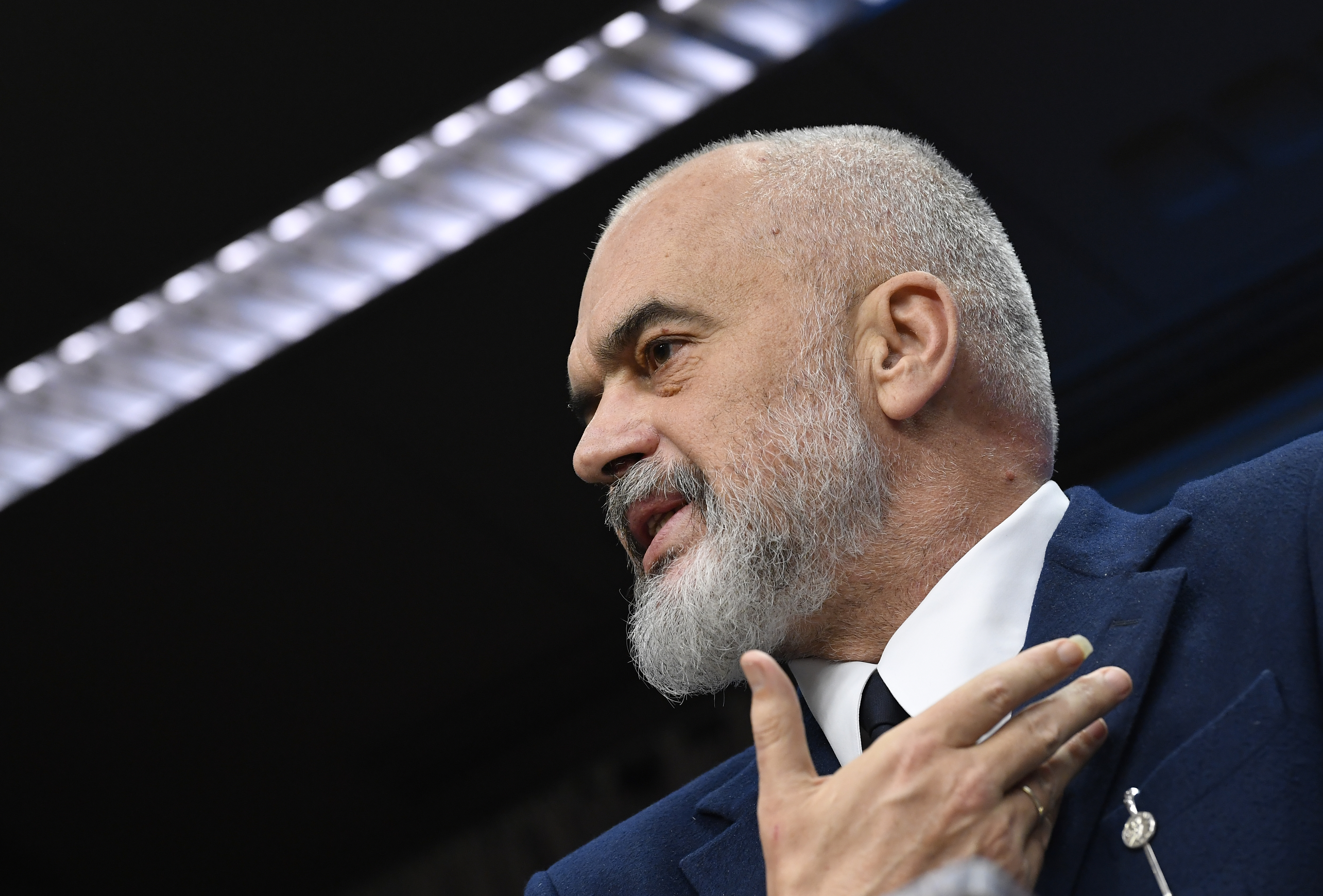 Albania PM Rama at EU institutions