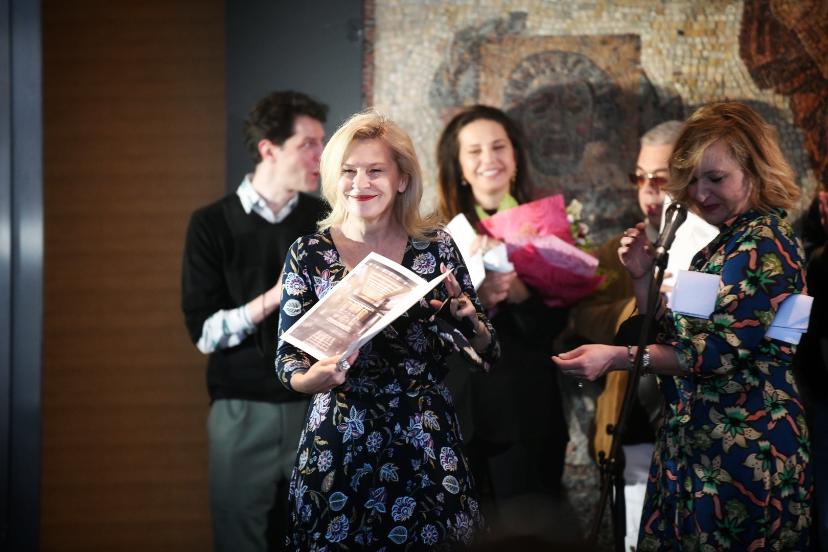 Beograd, 03.04.2021. Jugoslovensko dramsko pozorište, Dan JDP i dodela nagrada, prvi put se dodeljuje nagrada Nebojsa Glogovac, Jasna Đuričić Foto: Vesna Lalić/Nova.rs