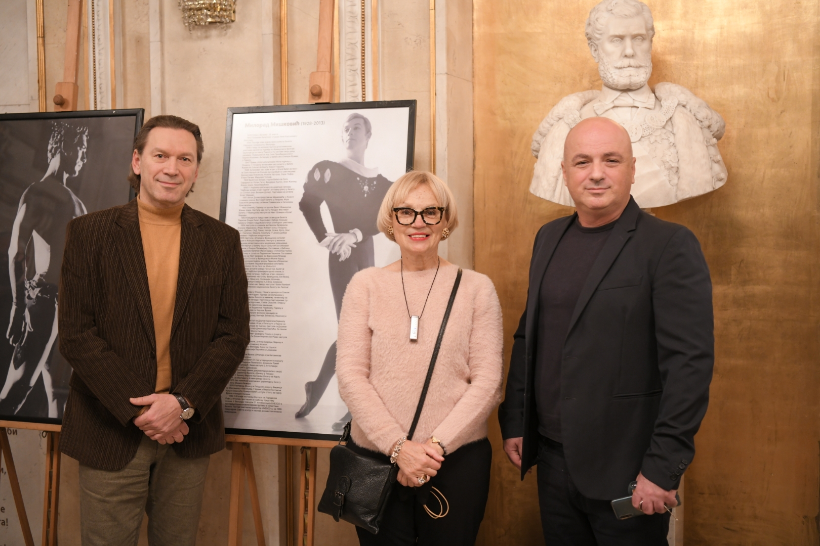 Konstantin Kostjukov
Beograd 14.12.2021. Izložba Umetnost igrača, posvećena Miloradu Miškoviću, velikanu srpskog baleta. Milorad Mišković, baletski igrač, baletan, izložba, Narodno pozorište Foto: Dragan Mujan/Nova.rs