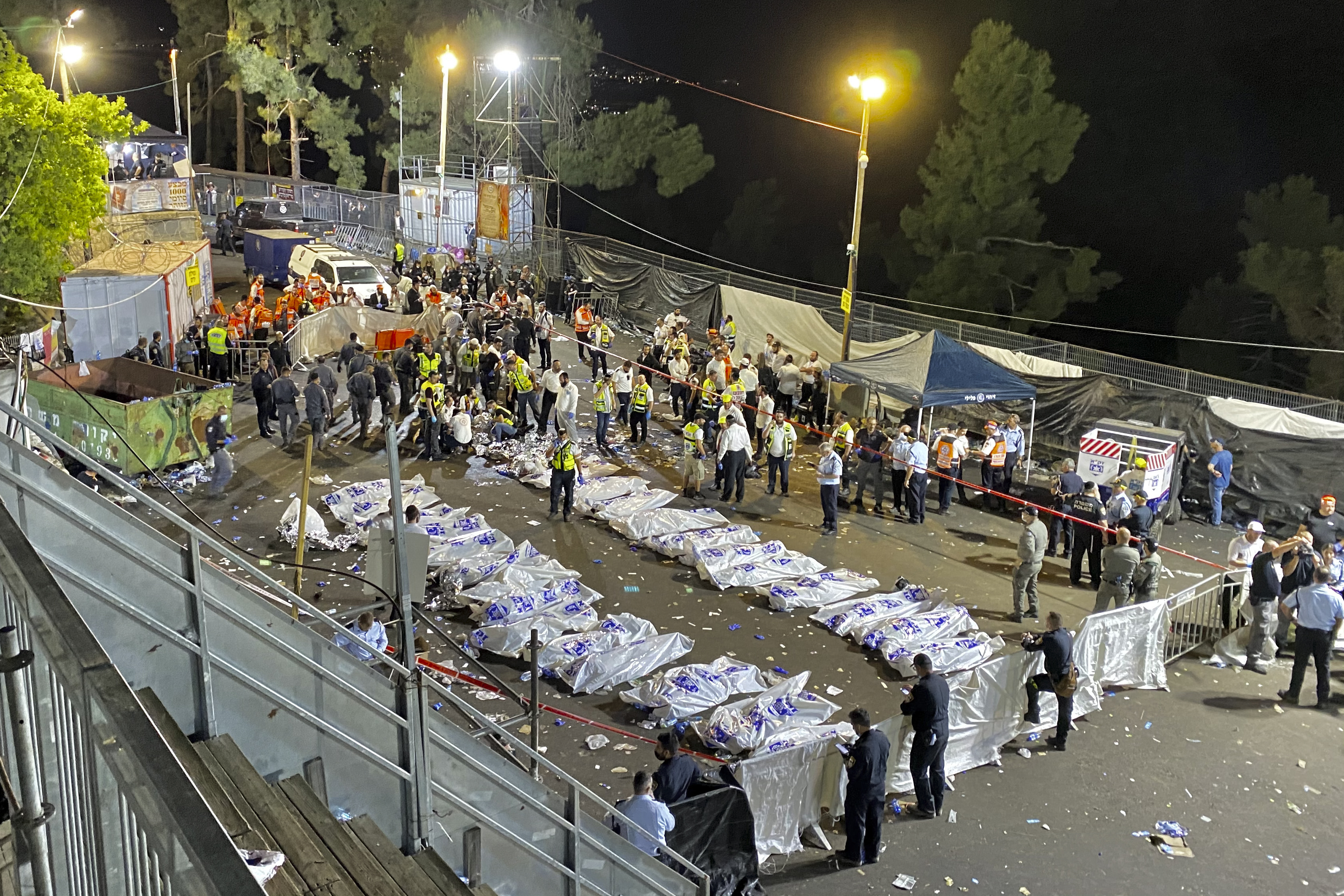 Izrael stampedo nesreća, Israel Festival Stampede