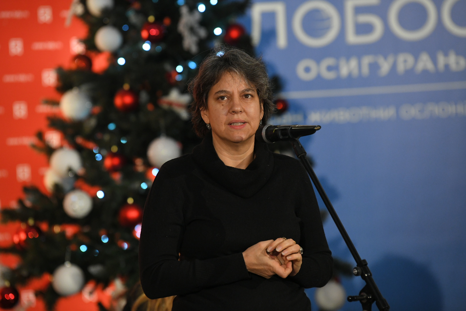 Beograd 20.12.2021. Beogradsko dramsko pozorište, tradicionalna Novogodišnja konferencija, BDP Foto: Nemanja Jovanović/Nova.rs