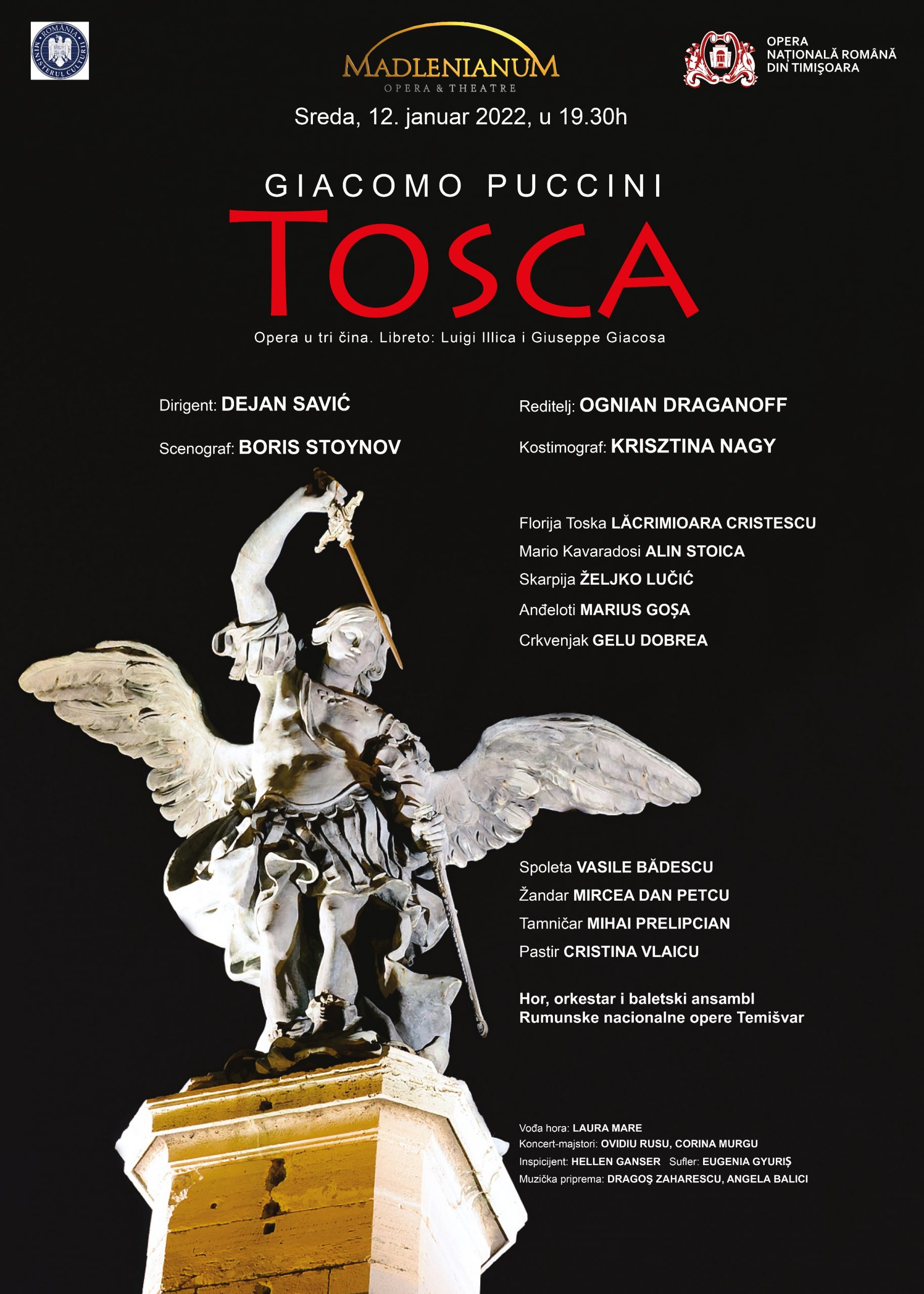Opera Toska, Tosca Foto: Madlenianum opera &amp; theatre