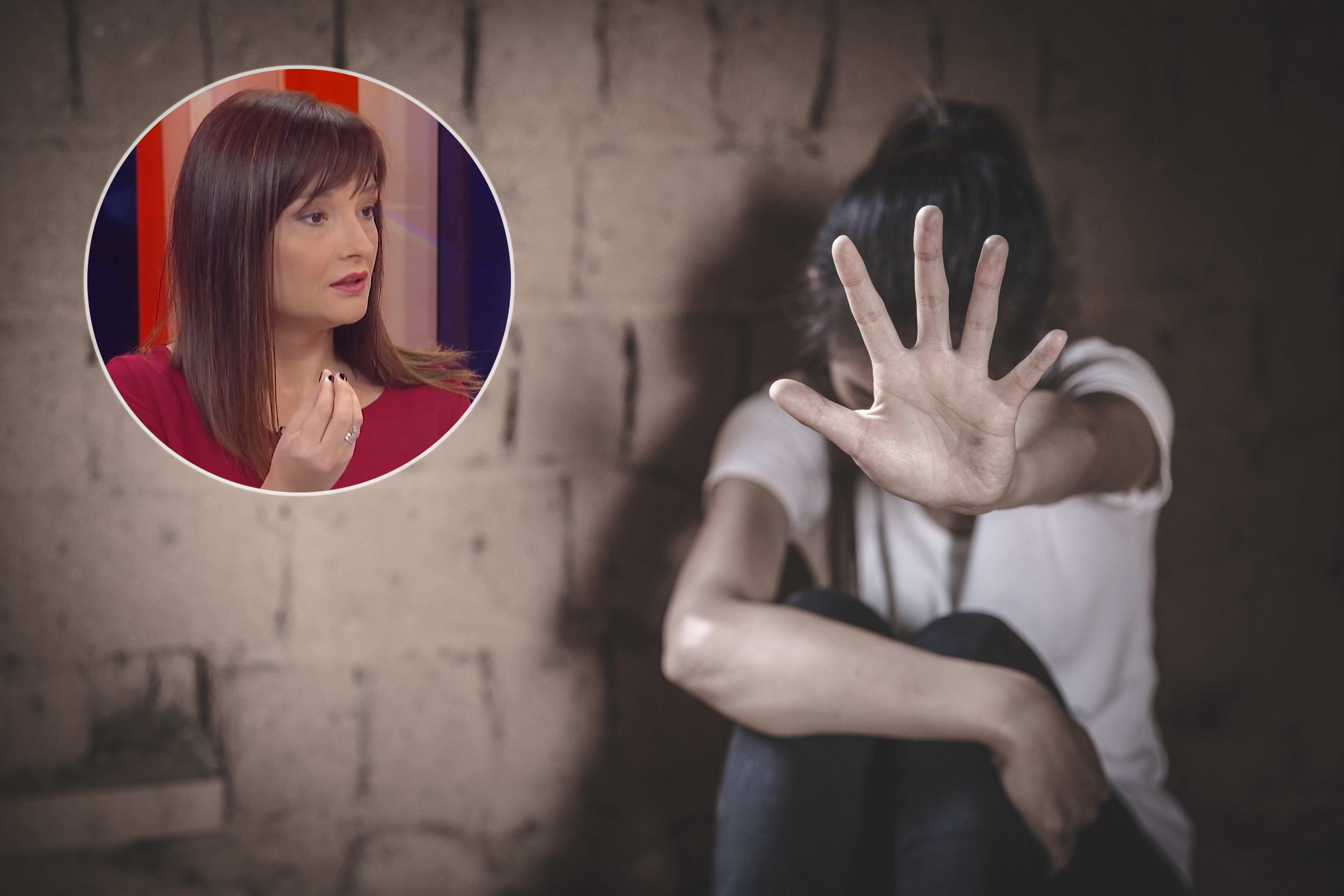 Stop sexual harassment and violence against women, rape and sexual abuse concept, The concept of stopping violence against women and rape. International Women's Day